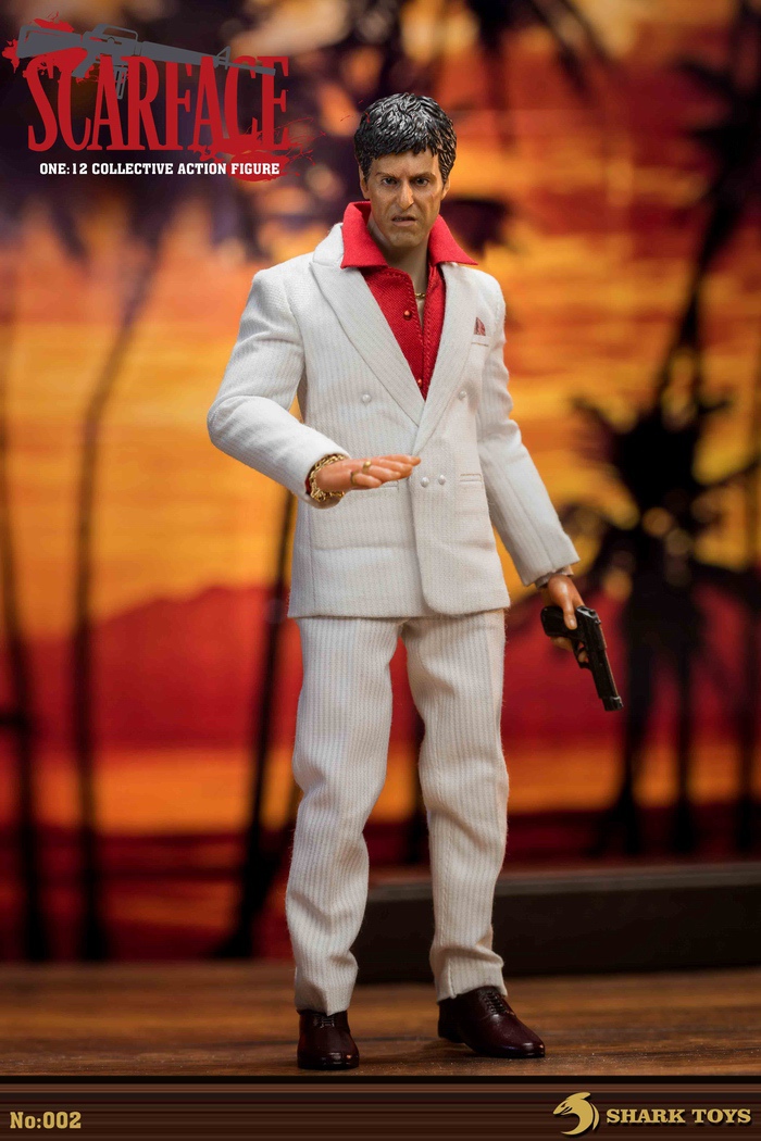 【IN STOCK】SHARK TOYS 1/12 Angry Tony 002a single version 002 package version action figure