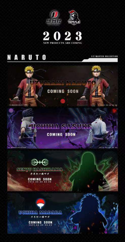PRE-ORDER Di Tai She Studio X Temple Studio - Naruto Sage Mode Uzumaki 1/2 & 1/4 & 1/6 Statue(GK)