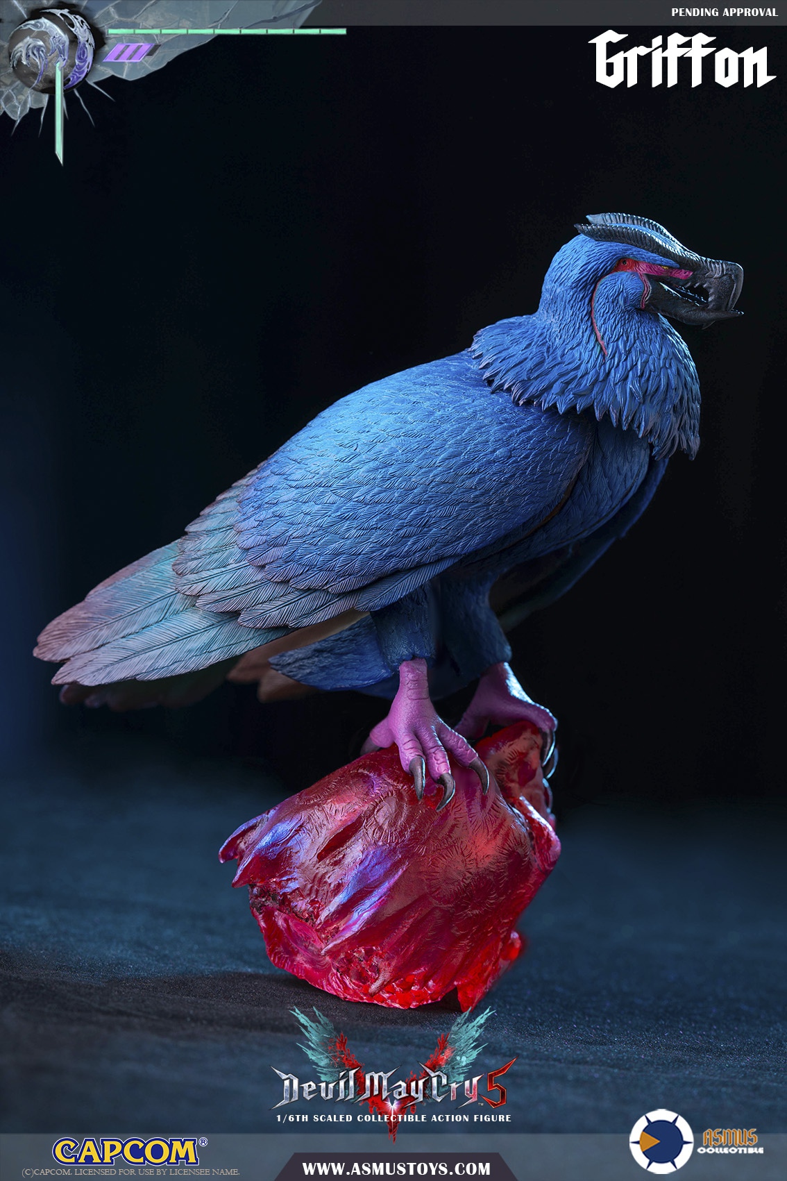 PRE-ORDER Asmus Toys - Devil May Cry 5 SERIES - Griffon Shadow & NightmareDMC501DLC 1/6 Statue(GK)