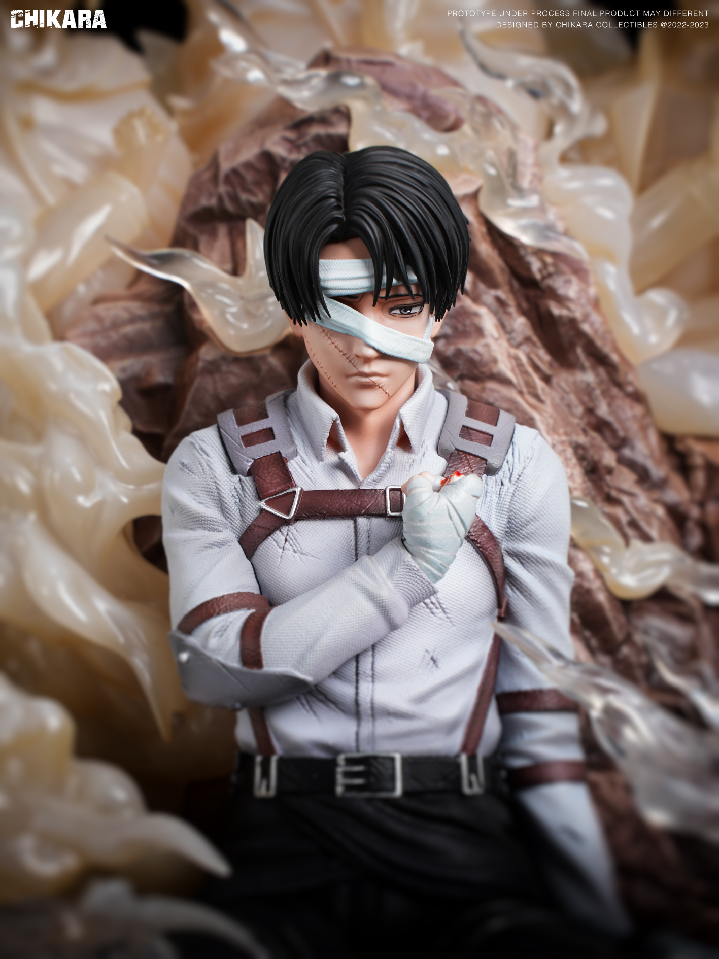 PRE-ORDER CHIKARA Studio - Attack on Titan Give Your Heart - Levi Ackerman Statue(GK)