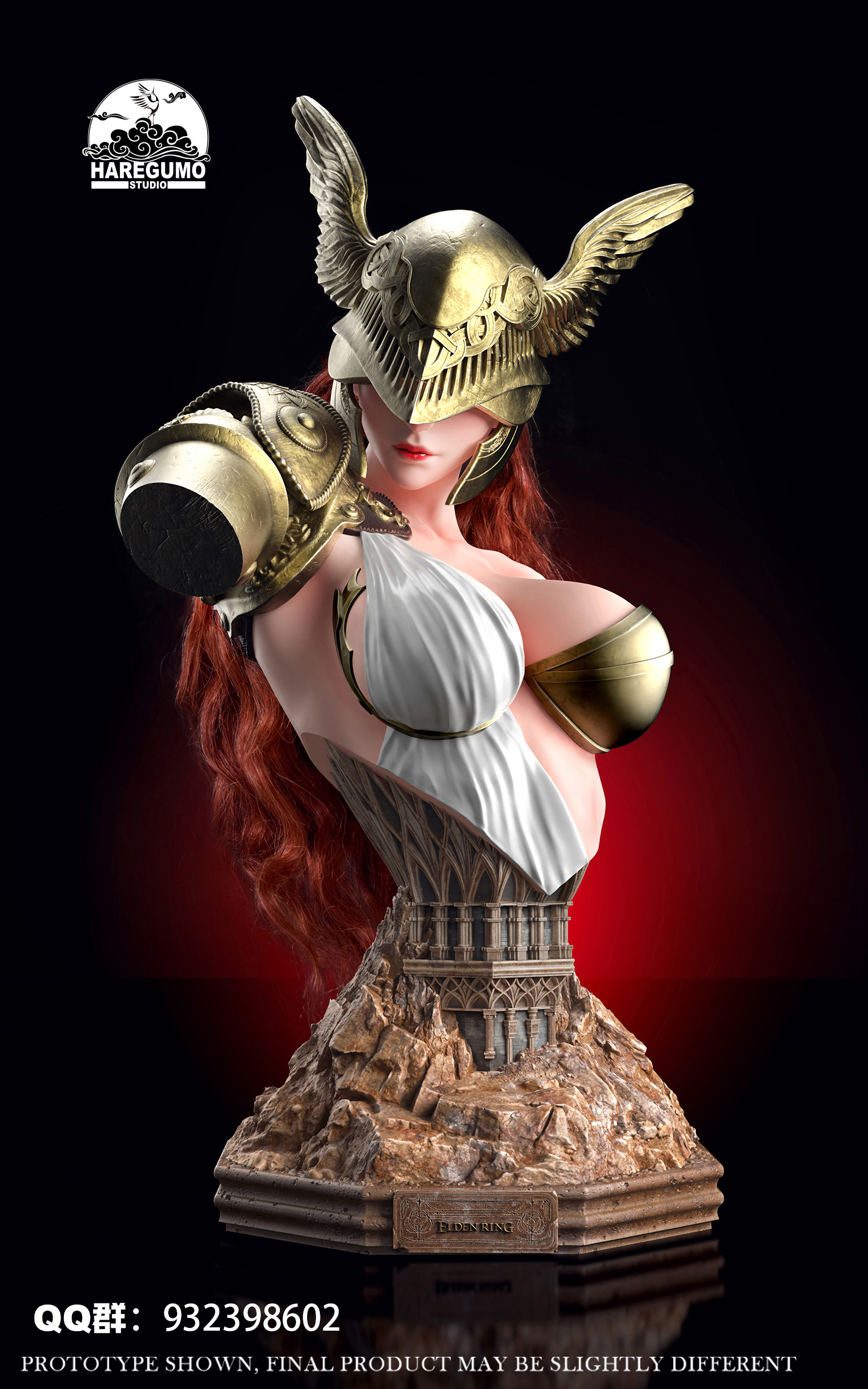 PRE-ORDER Haregumo Studio - Elden Ring Malenia 1/1 & 1/2 Statue(GK)