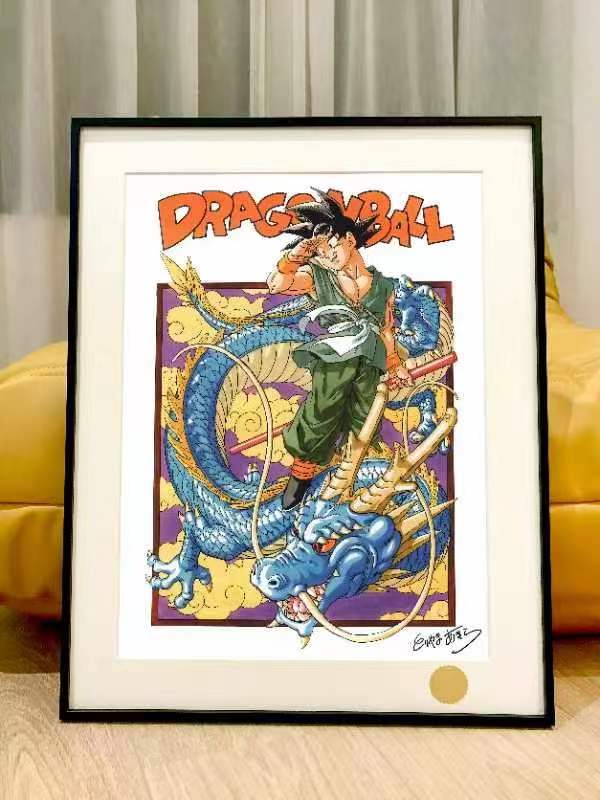 PRE-ORDER Xingkong Studio - Dragon Ball - Goodbye Son Goku Decorative Painting Scene