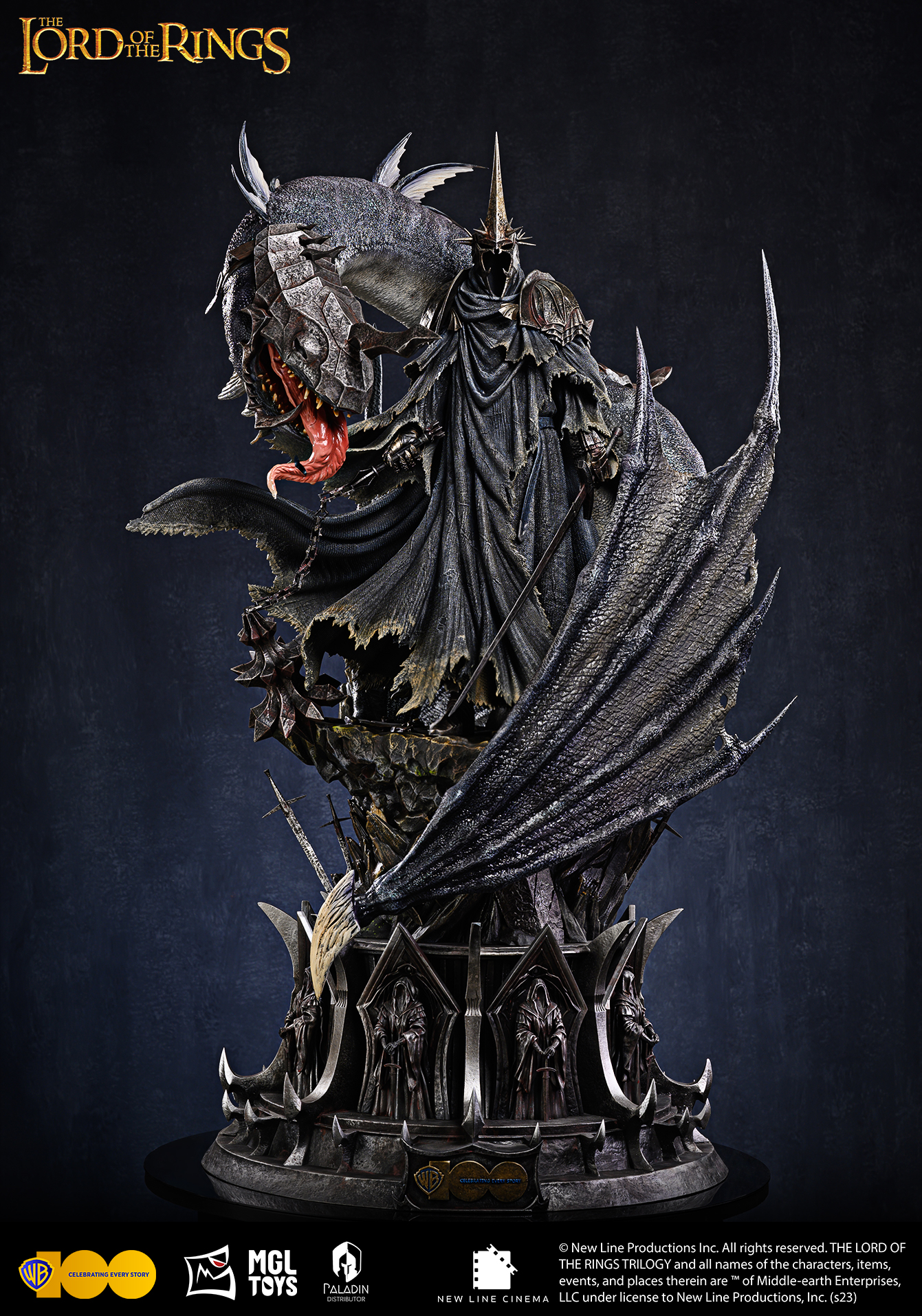 PRE-ORDER MGL·Paladin studio - Warner Bros - Witchking king of Angmar 1/4 Statue(GK)