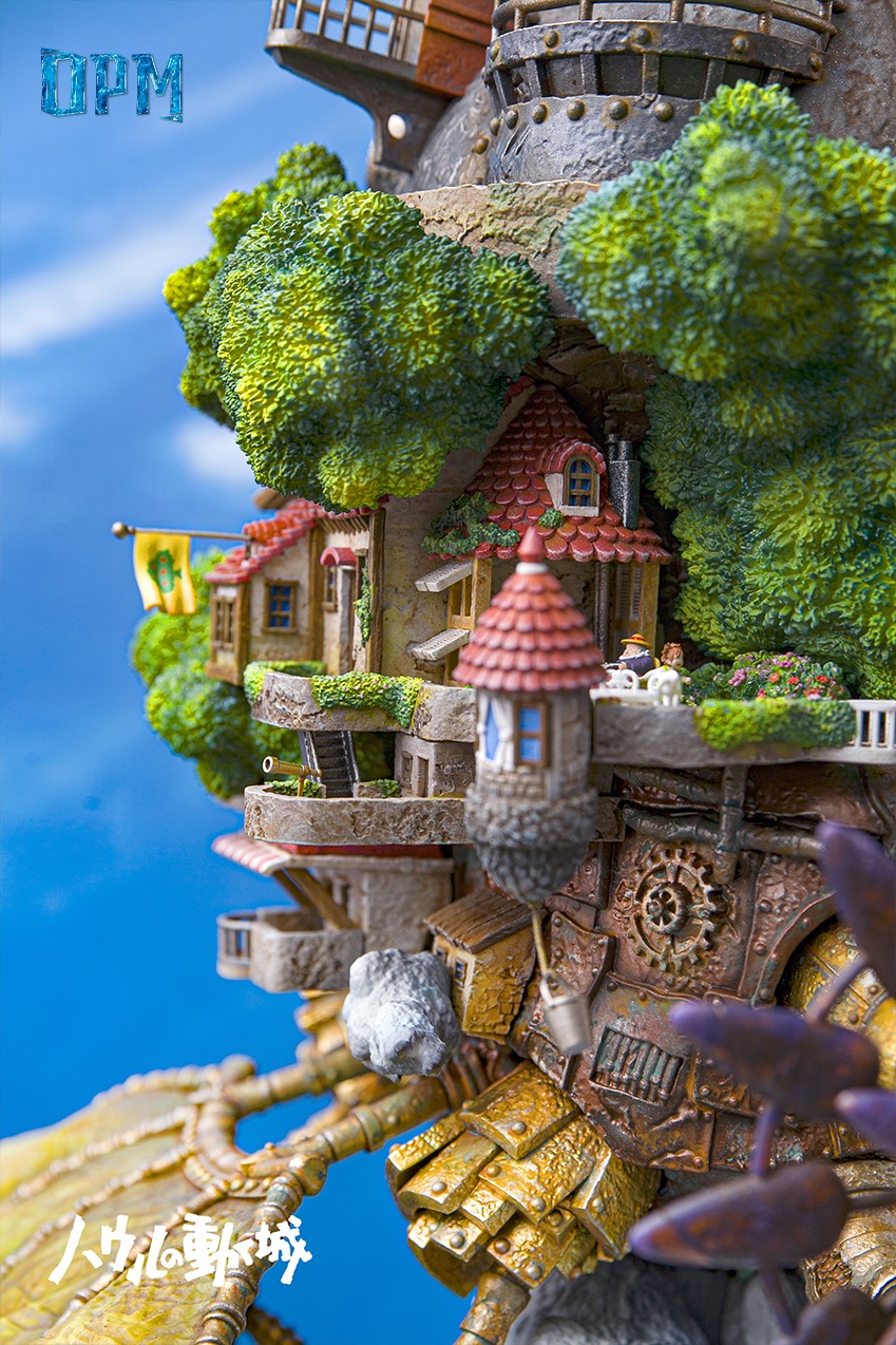 PRE-ORDER OPM studio - Miyazaki Hayao - MOVING CASTLE 2.0 Flying Statue(GK)