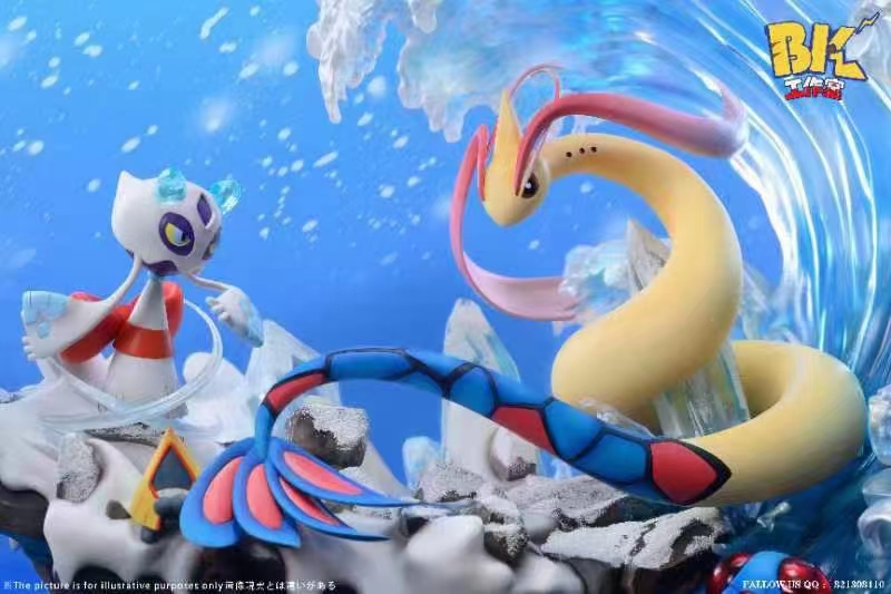 PRE-ORDER Pokemon Scene Series Mirokarosu vs Froslass 1/6 Statue (GK)