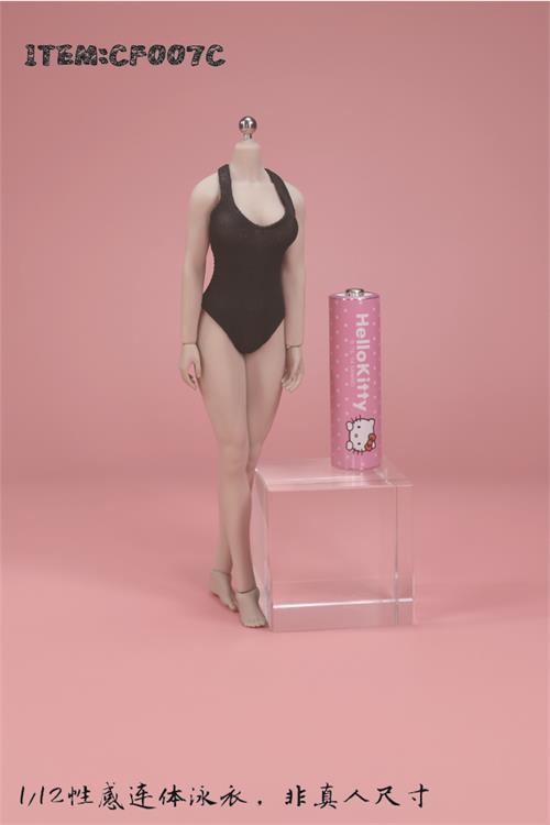 CF007 1/12 Sexy one piece swimsuit beach suit for 6inch female action figure