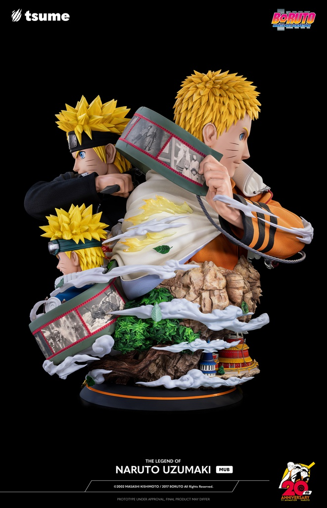 PRE-ORDER Tsume Studio - Naruto - THE LEGEND OF NARUTO UZUMAKI - MUB 1/1 Bust Statue(GK)
