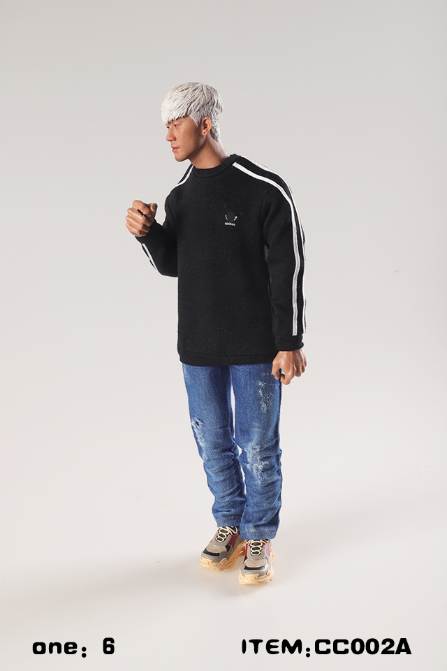 1/6 scale Male Soldier Figure CCTOYS CC002 Fashion Sport Long sleeve for 12 inches Body model accessory