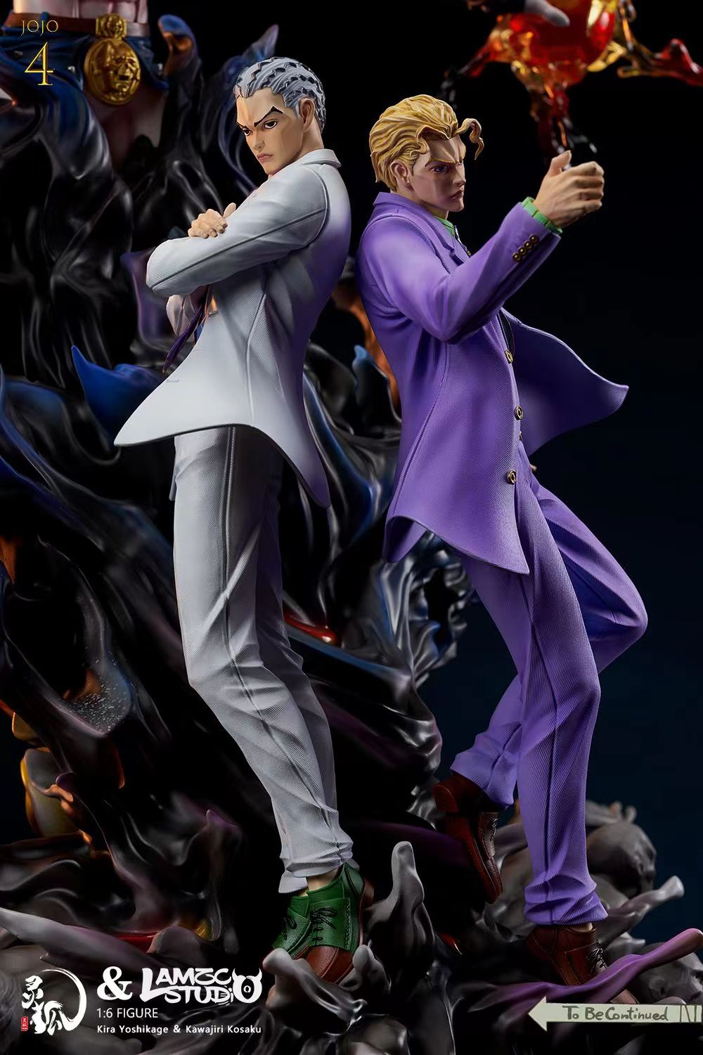 PRE-ORDER LAMZC Studio & Ling Hu Studio - JoJo's Bizarre Adventure Yoshikage Kira X Kawajiri Kosaku 1/6 Statue(GK)