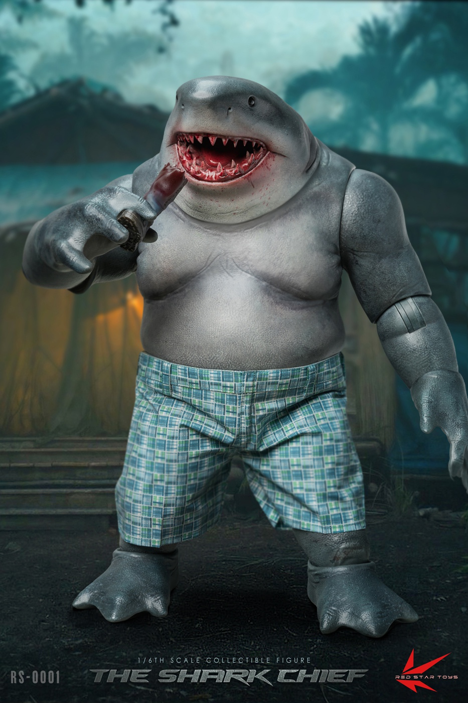 PRE-ORDER RED STAR TOYS - The Shark Chief collectible (RS0001) 1/6 Action Figure