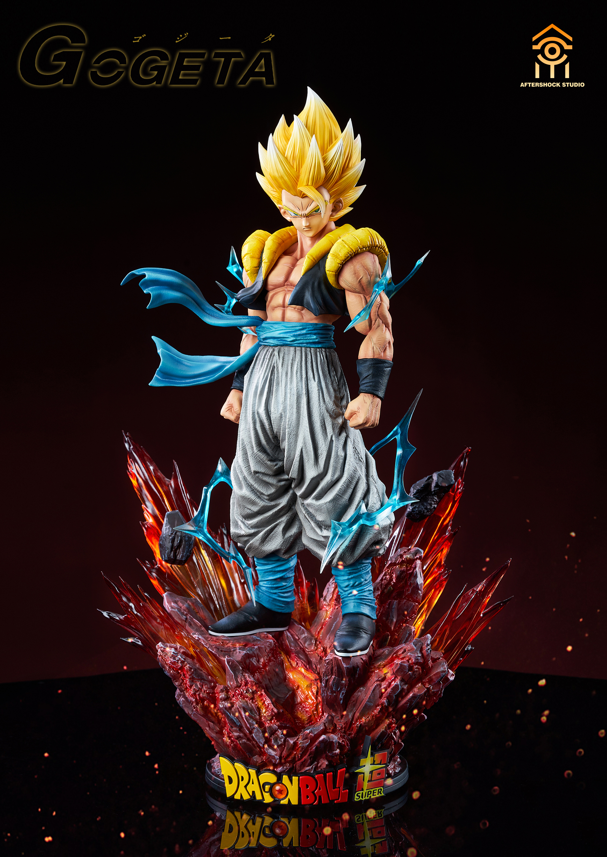 PRE-ORDER Aftershock Studio - Dragon Ball Character Series-Gogeta 1/6 & 1/4 Statue(GK)