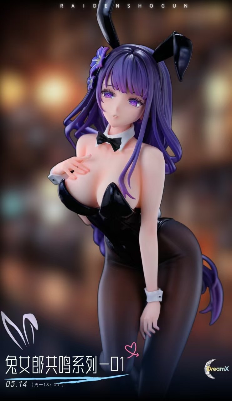 DX Studio - Genshin Impact Bunny Girl 1st Raiden Shogun 1/6 Statue(GK) (Adult 18+)