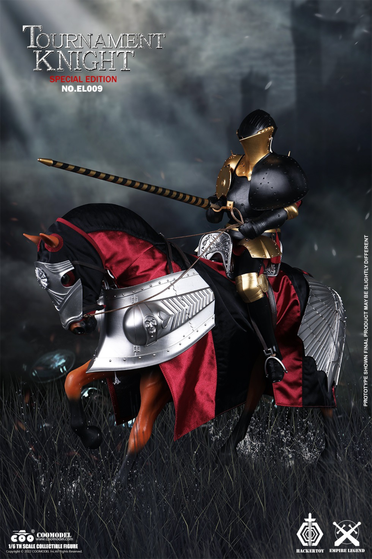 IN-STOCK COOMODEL 1/6 Superalloy - Empire Legend - Tournament Knight Special Legend Version (EL009)