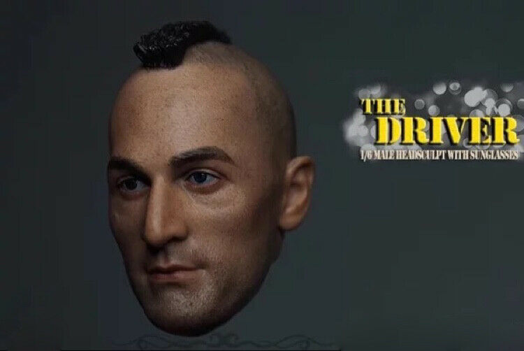 Custom 1/6 scale The Drivr Head Sculpt fit 12 Male figure body toys