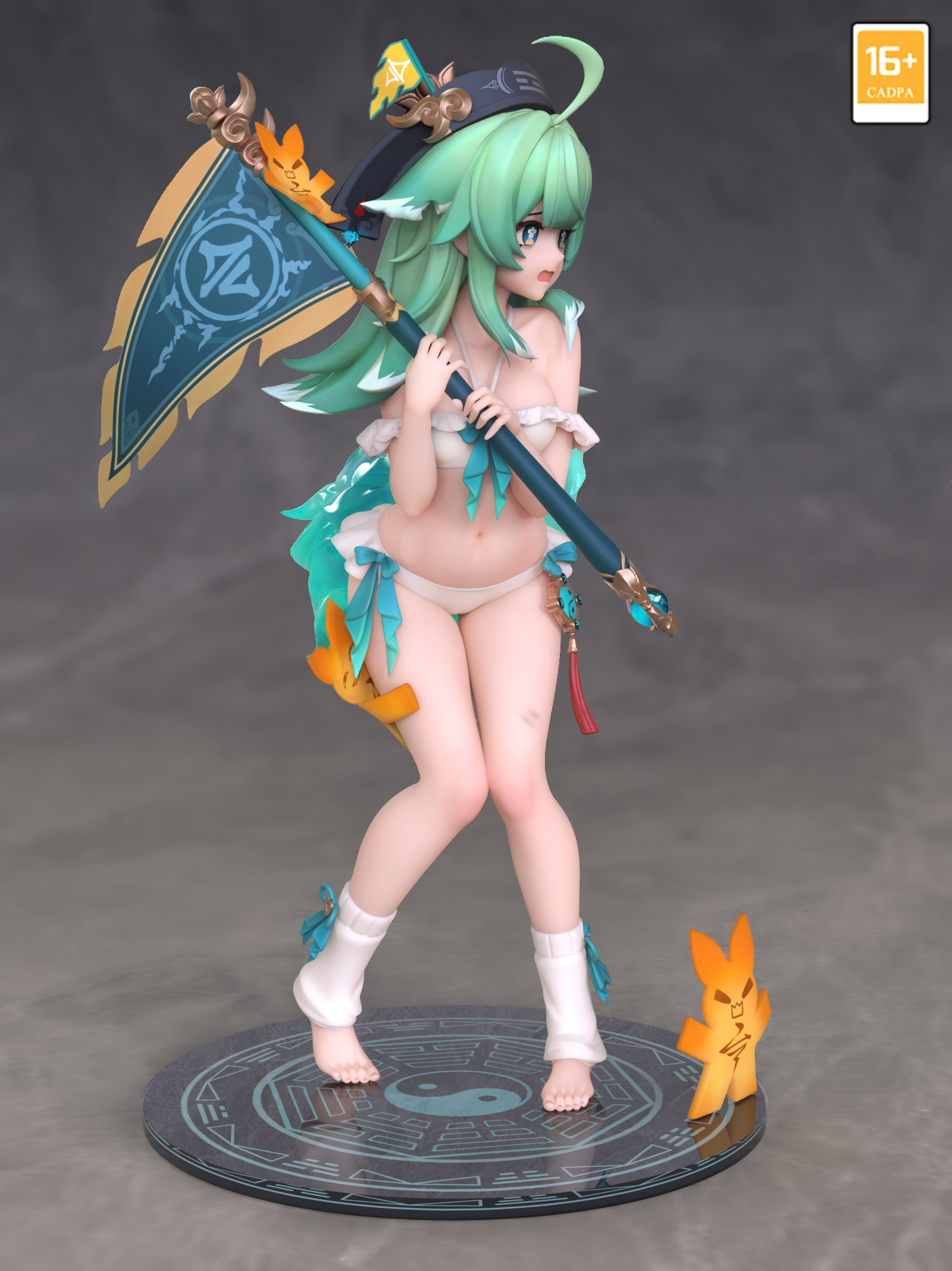 PRE-ORDER Hun Yu Studio - Honkai: Star Rail Swimwear #3 Huohuo 1/7 & 1/4 Statue(GK) (Adult 18+ )