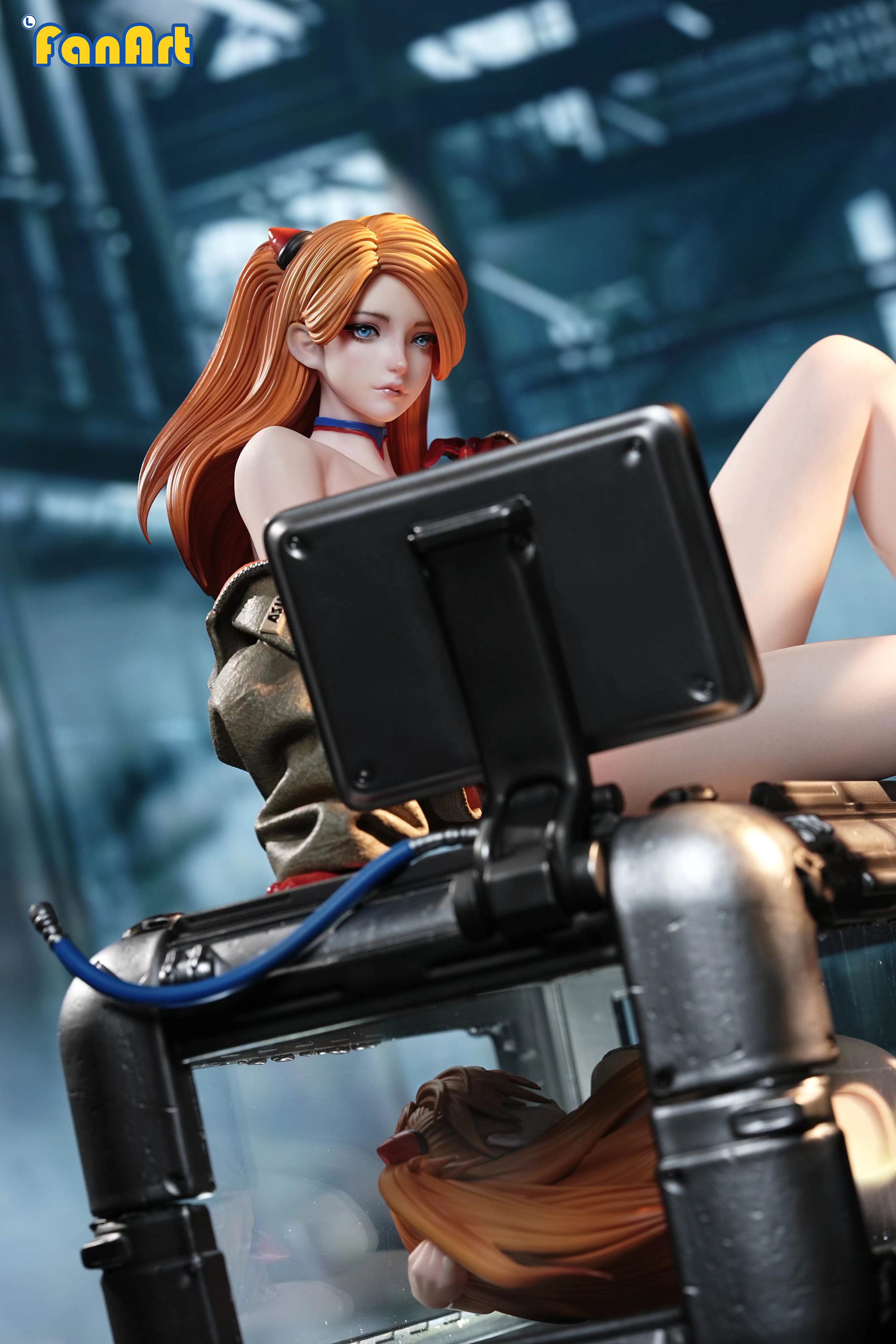 Fanart Studio - Neon Genesis Evangelion Soryu Asuka Langley 1/4 Statue(GK) (Adult 18+)