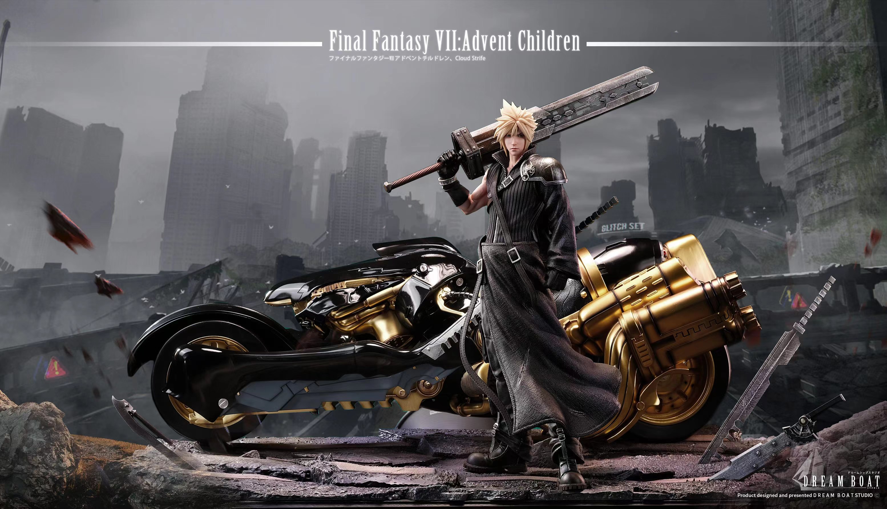 PRE-ORDER Dream Boat Studio - Final Fantasy VII Cloud Strife 1/4 Statue(GK)