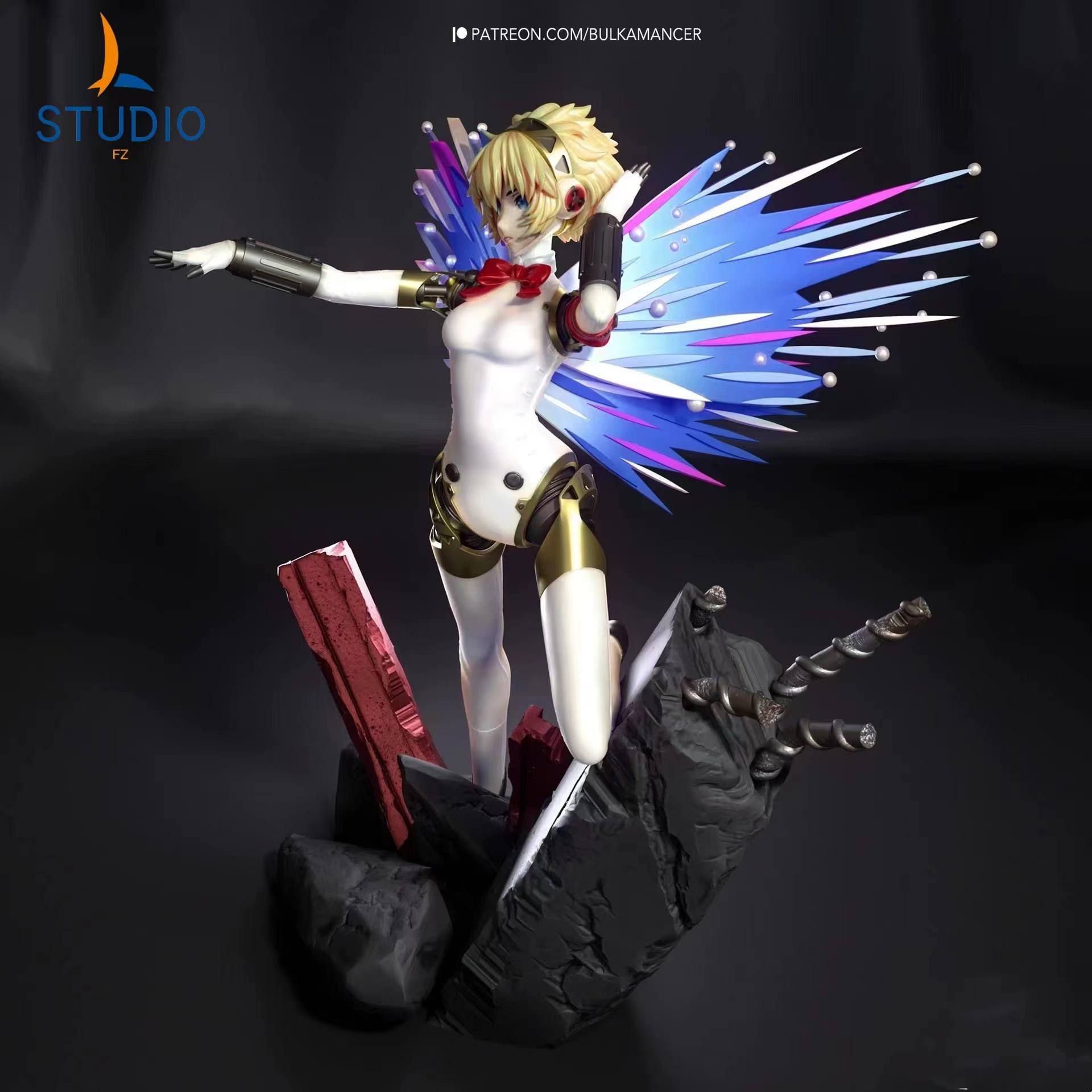 PRE-ORDER FZ Studio - Shin Megami Tensei: Persona 3 - Version A Aegis/Aigis 1/6 Statue(GK)