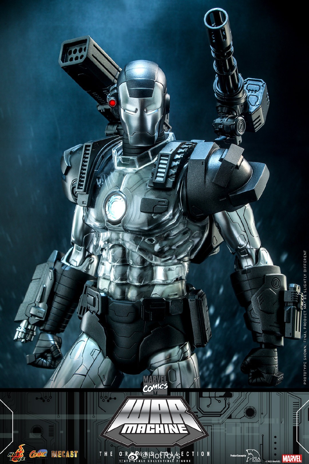 【Pre-order】Hot Toys War Machine CMS013D47 1/6 Scale Marvel Comics The Origins