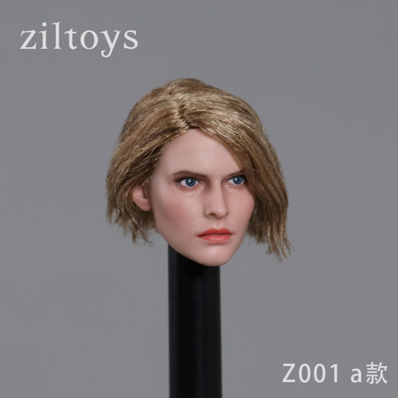 Ziltoys 1/6 Beauty Special Police Alpha Group Jill Head Sculpt Z001/Z002 Fit 12'' Female Soldier Action Figure Bodys Toys