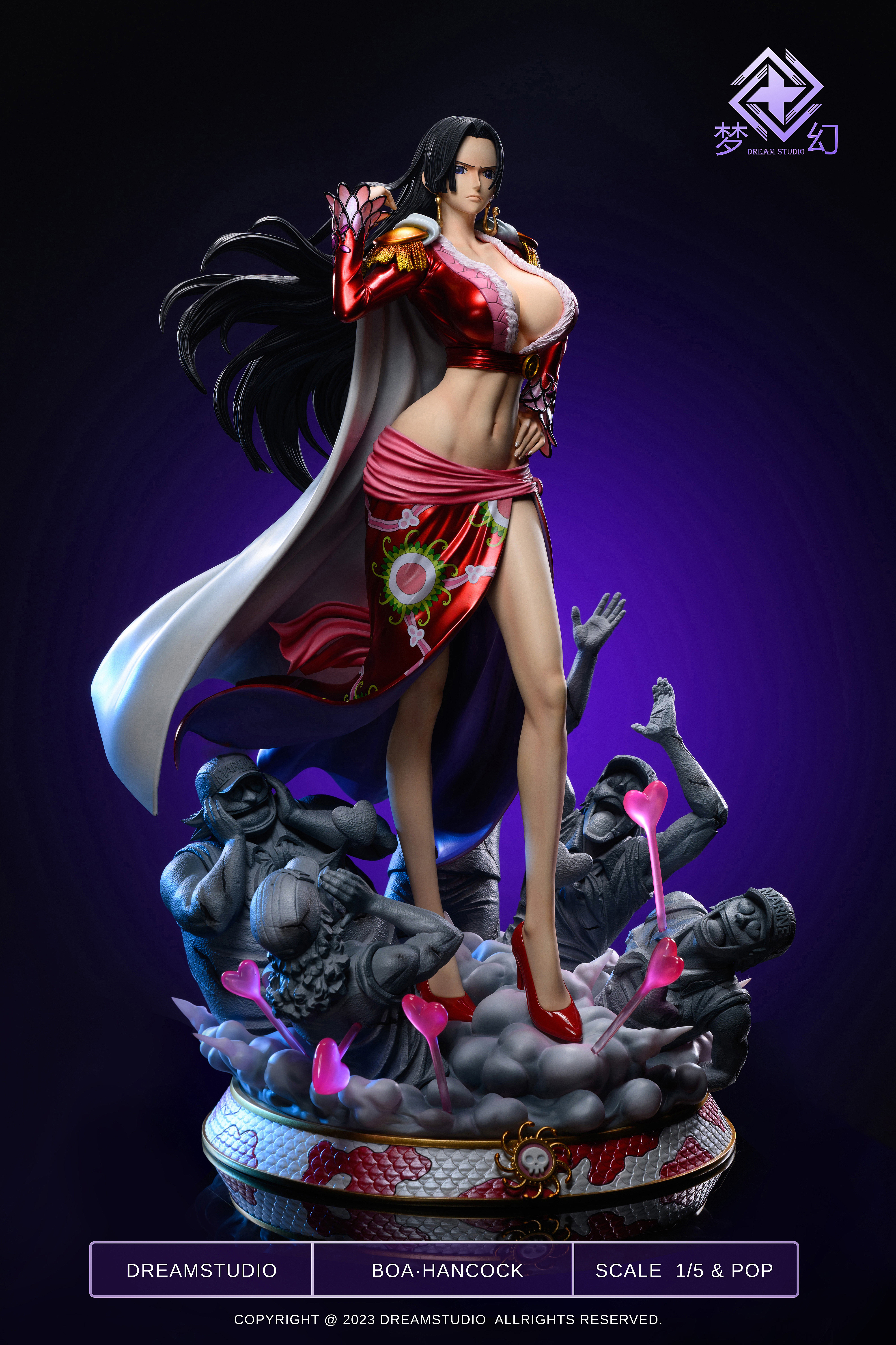 PRE-ORDER Dream Studio - One Piece Boa·Hancock 1/5 & POP Statue(GK) (Adult 18+)