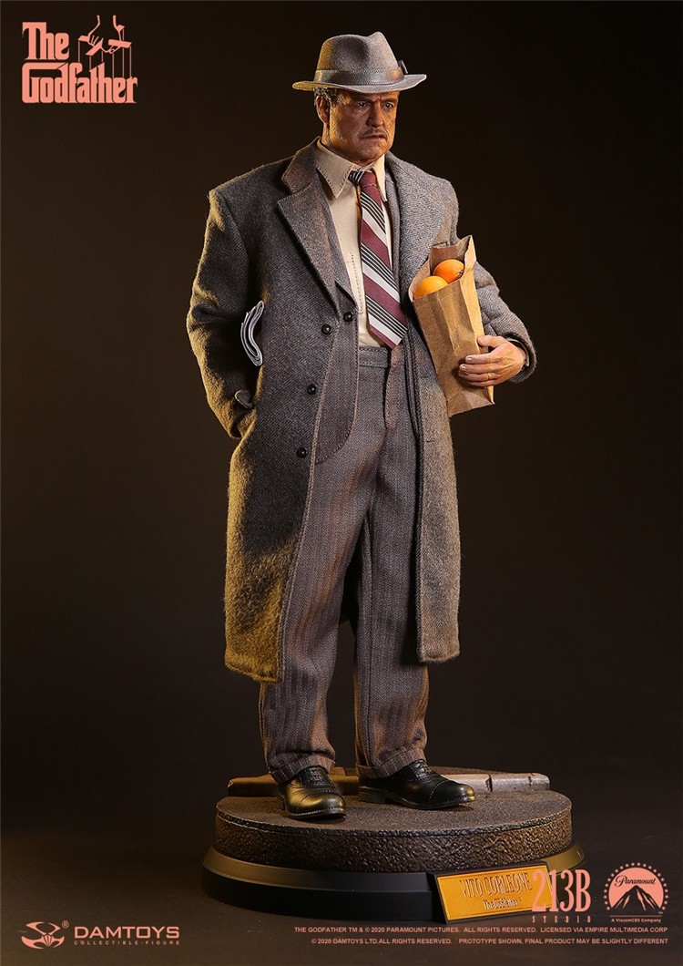 【IN STOCK】DAMTOYS DMS033 Marlon Brando The Godfather Don Vito Corleone Golden Years 1/6 Action Figure