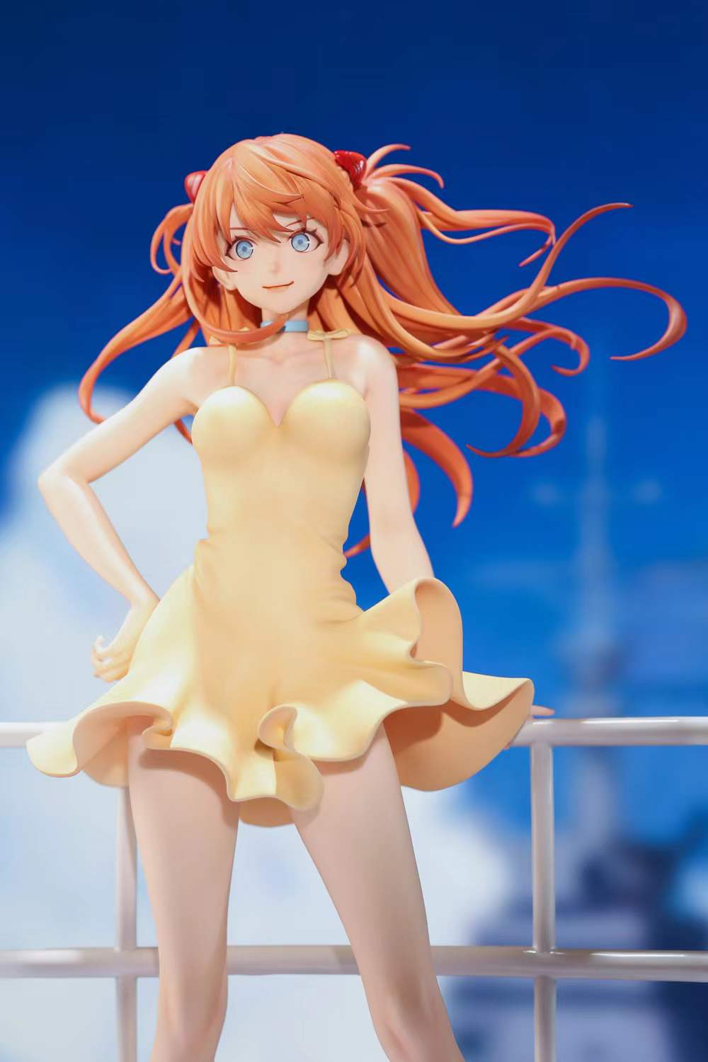 PRE-ORDER Beast Studio - Neon Genesis Evangelion Soryu Asuka Langley Yellow Skirt Sea Breeze 1/6 & 1/4 Statue(GK) (Adult 18+)