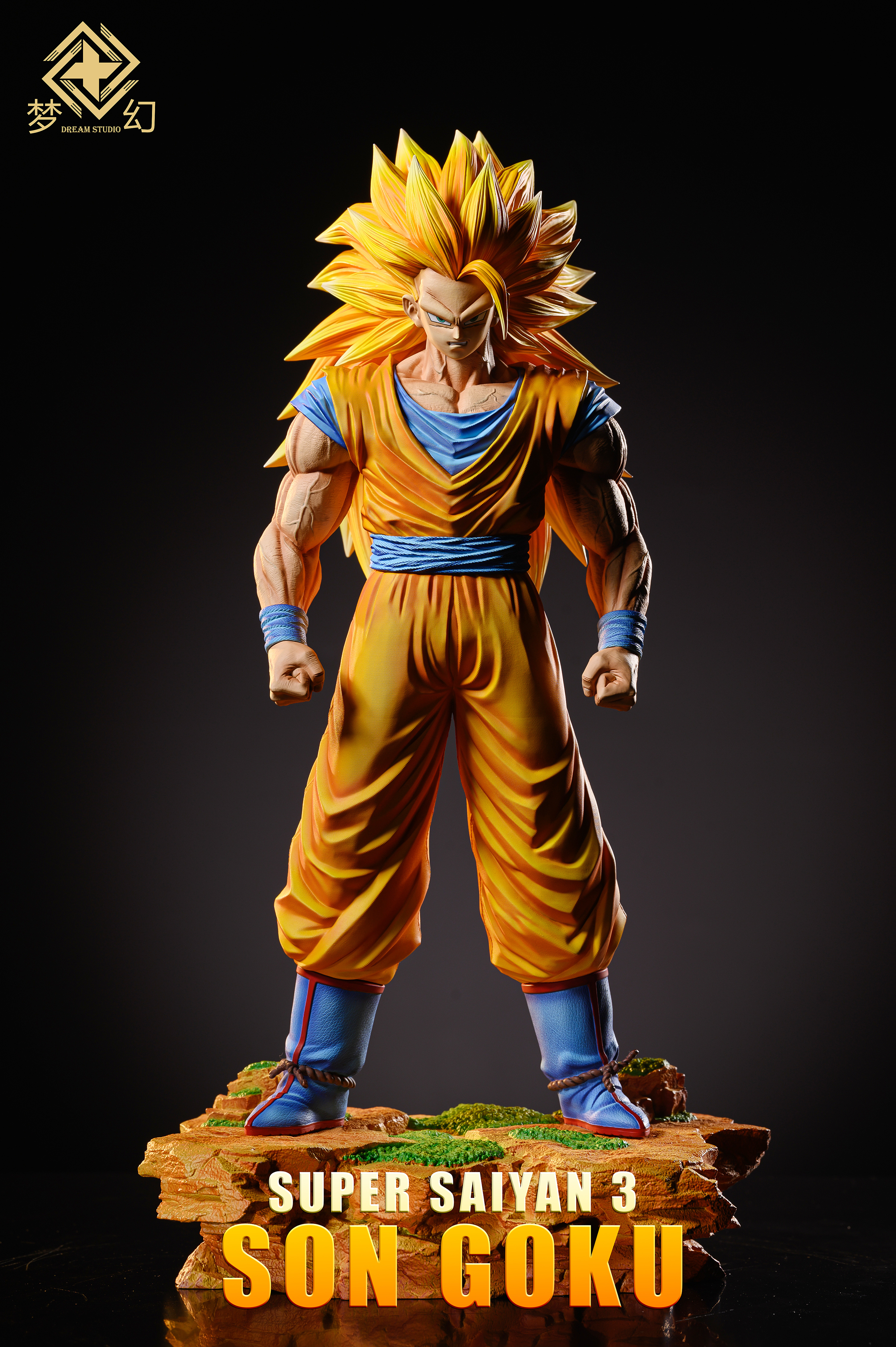 PRE-ORDER Dream Studio DRAGON BALL Super Saiyan Son Goku 1/3 Statue(GK)
