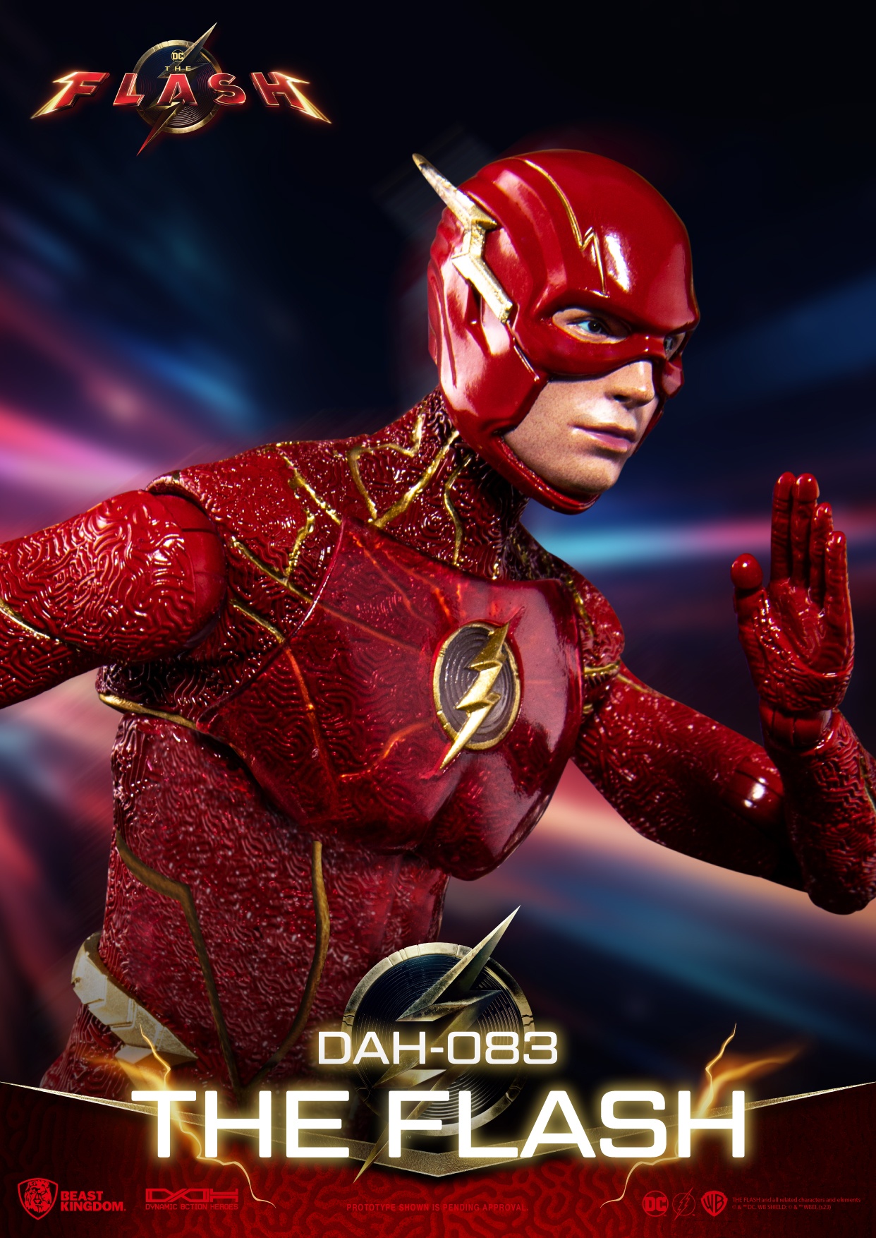 PRE-ORDER Beast Kingdom Warner Bros. The Flash & Batman (DAH-083 & DAH-083DX ) Action Figure