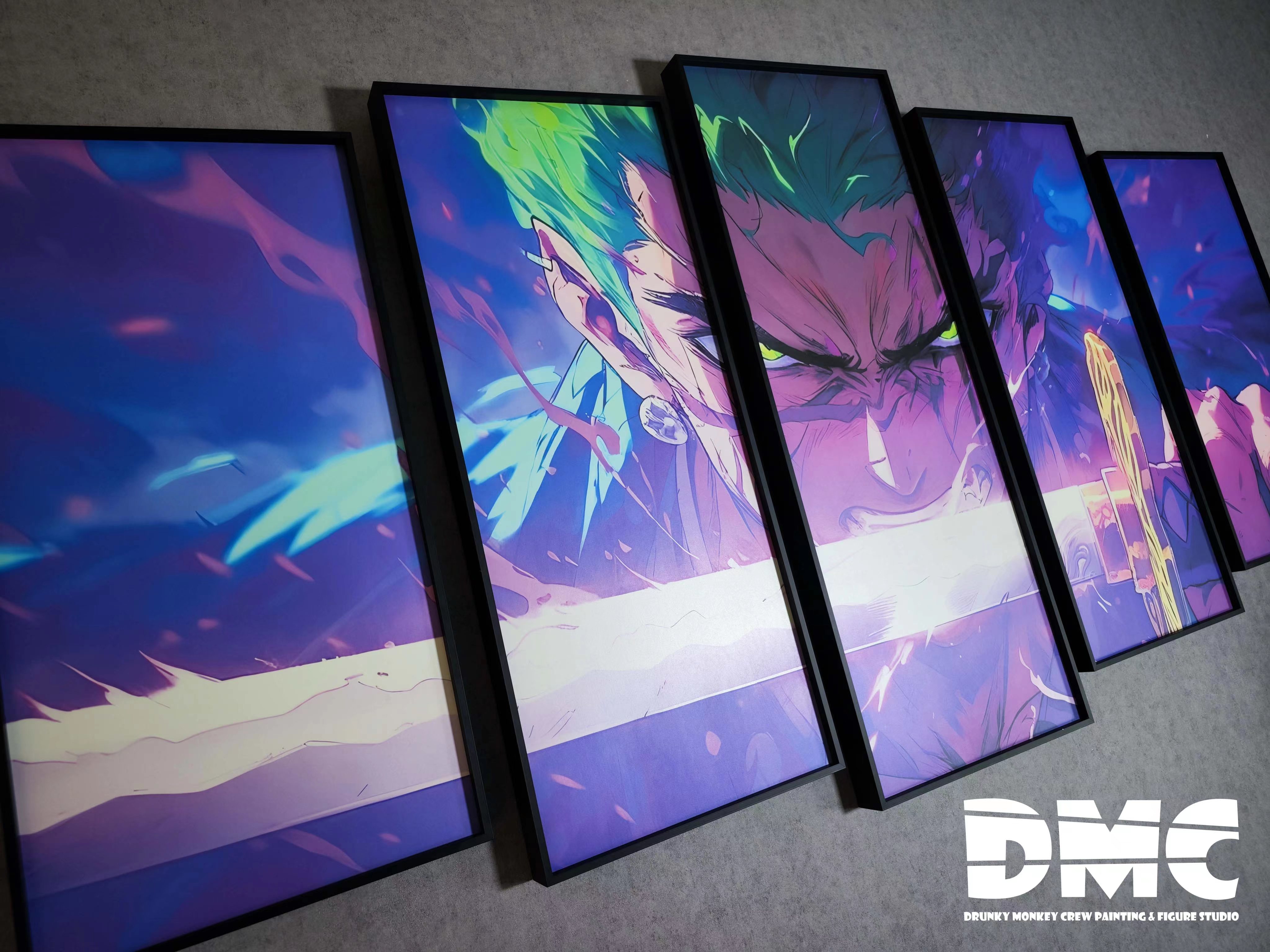 PRE-ORDER Drunky Monkey Crew Studio - One Piece DMSP-001 Decorative Paint of Roronoa Zoro Scene