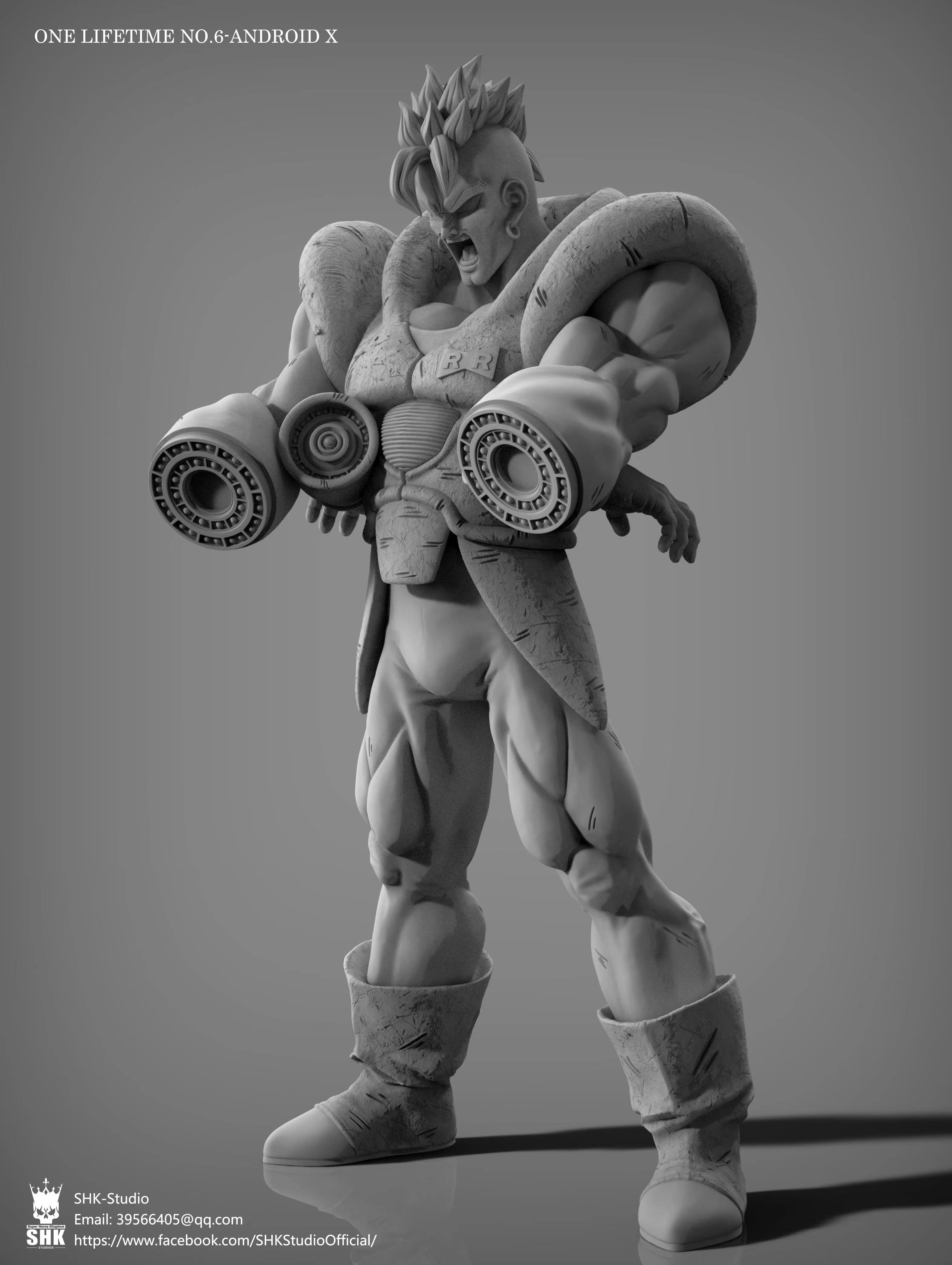PRE-ORDER Super Hero Kingdom Studio - Dragon Ball ONE LIFETIME #6 Android X Statue (GK)