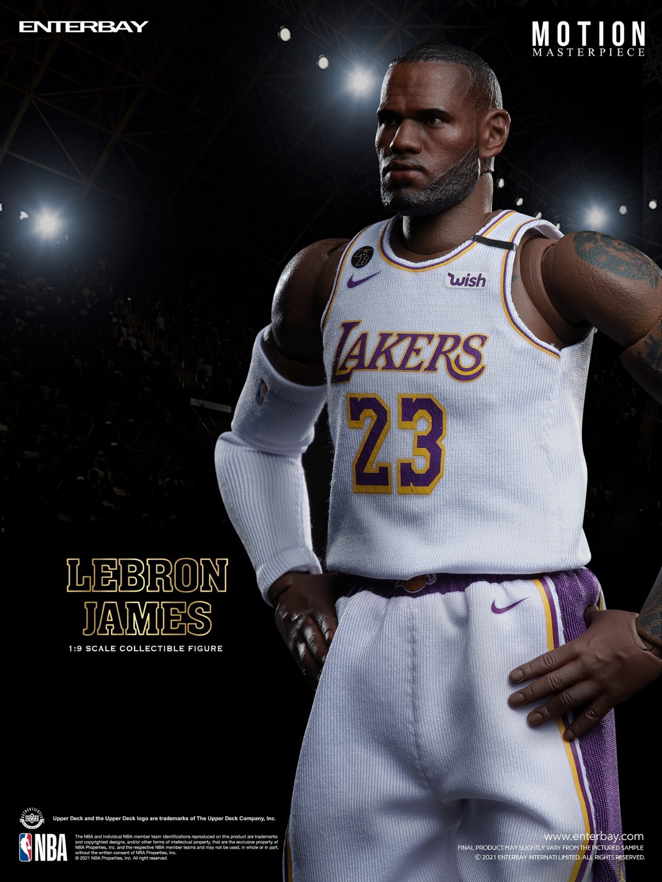 PRE-ORDER ENTERBAY Studio NBA Motion Masterpiece(MM-1210) 1/9 Statue(GK)