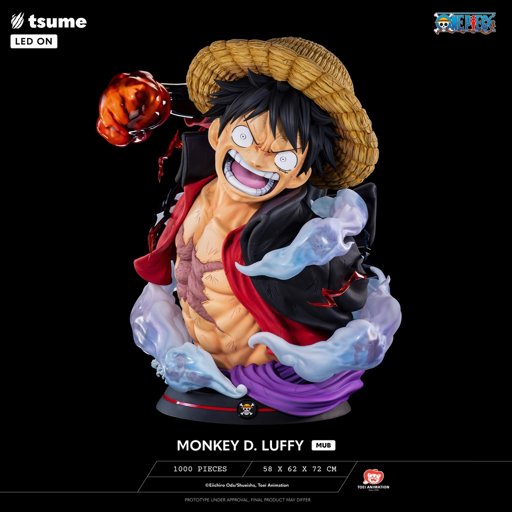 PRE-ORDER Tsume Studio - One Piece Monkey D. Luffy 1/1 Bust (Licensed) Statue(GK)