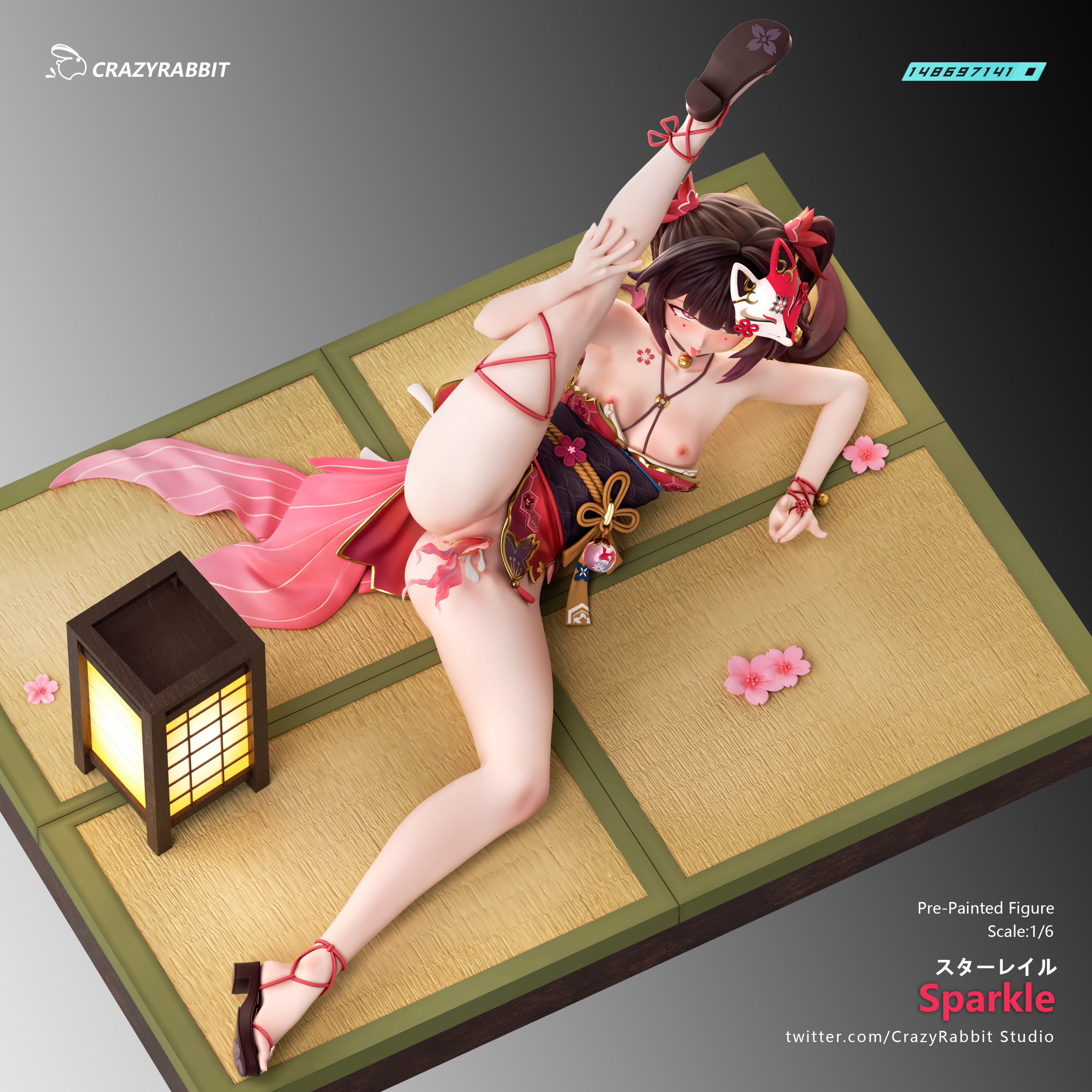 PRE-ORDER Crazyrabbit Studio - Honkai: Star Rail Sparkle with LED Statue(GK) (Adult 18+)