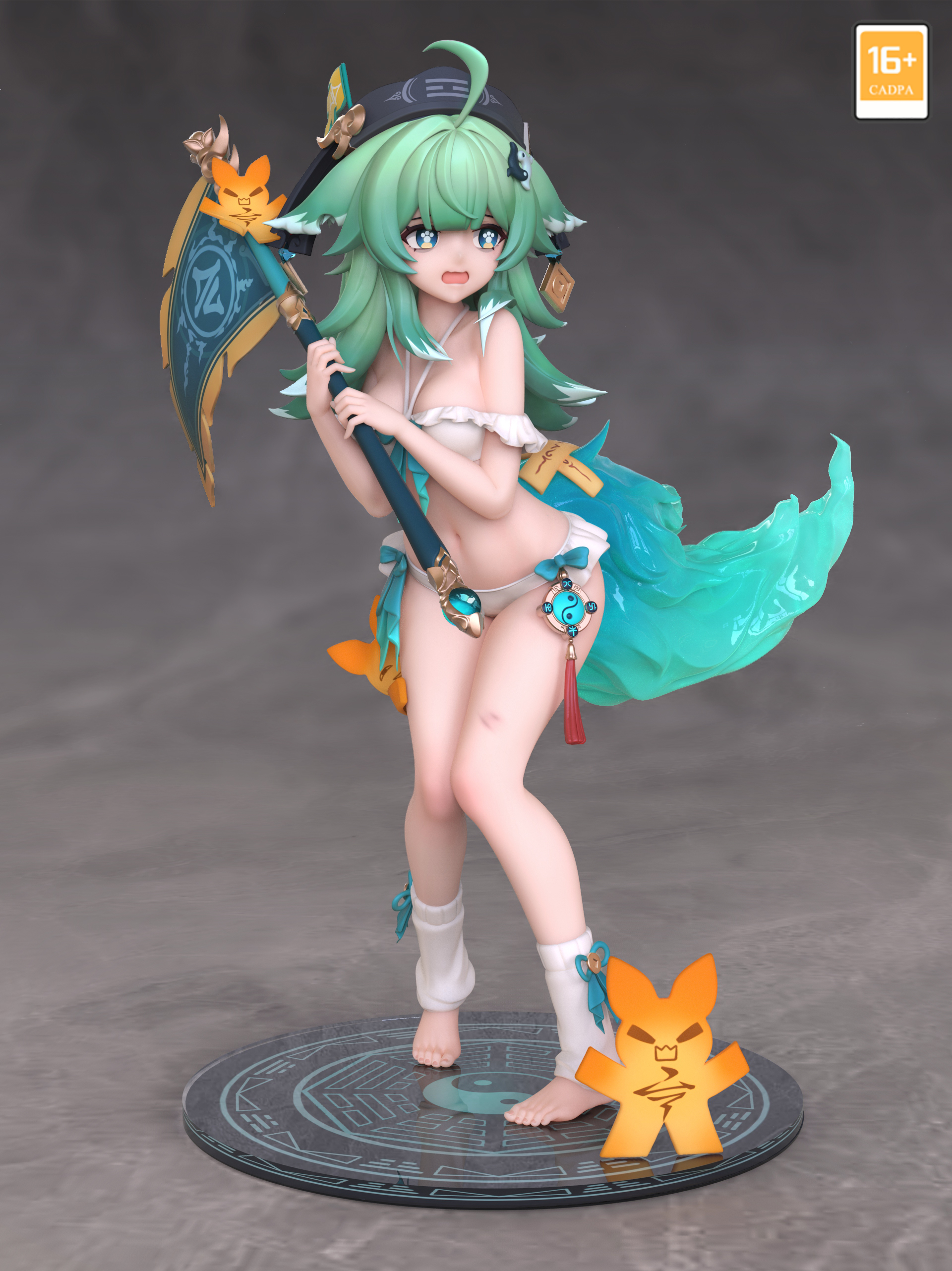 PRE-ORDER Hun Yu Studio - Honkai: Star Rail Swimwear #3 Huohuo 1/7 & 1/4 Statue(GK) (Adult 18+ )