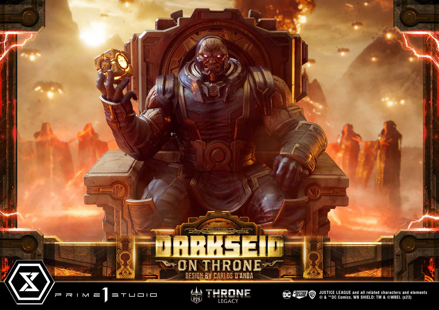 PRE-ORDER Prime 1 Studio - DC Darkseid on Throne (TLCDC-03 & TLCDC-03DX & TLCDC-03DXS ) 1/4 Action Figure