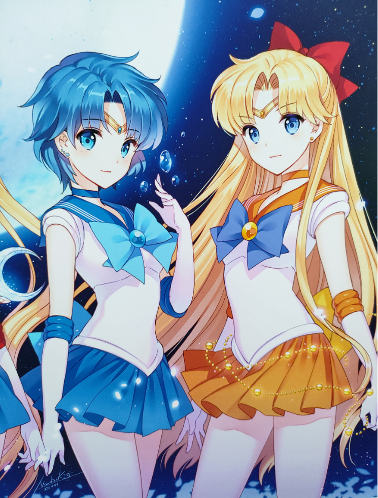 IN-STOCK MJZ Studio - Decorative Painting of Sailor Moon-Statue(GK) Scene paint