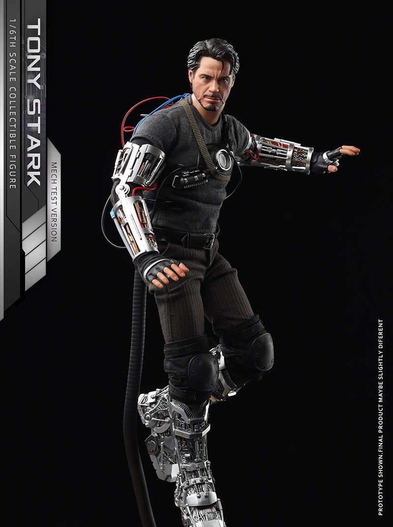 【IN Stock】M-STUDIOS MS008 1/6 Tony Stark Figure Model 12'' Male Soldier Action Body Full Set Toys for Collection