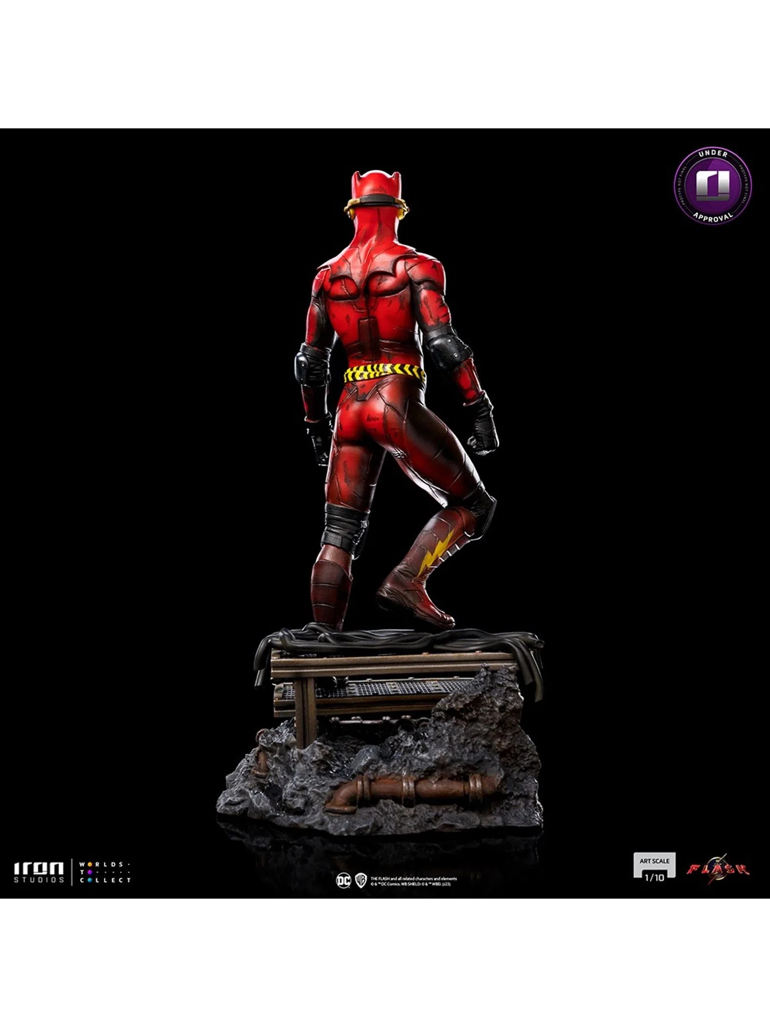 PRE-ORDER Iron Studios - The Flash Movie - Flash Alternate Ver WBFLSH83823-10 & WBFLSH90123-10 1/10 Statue(GK)
