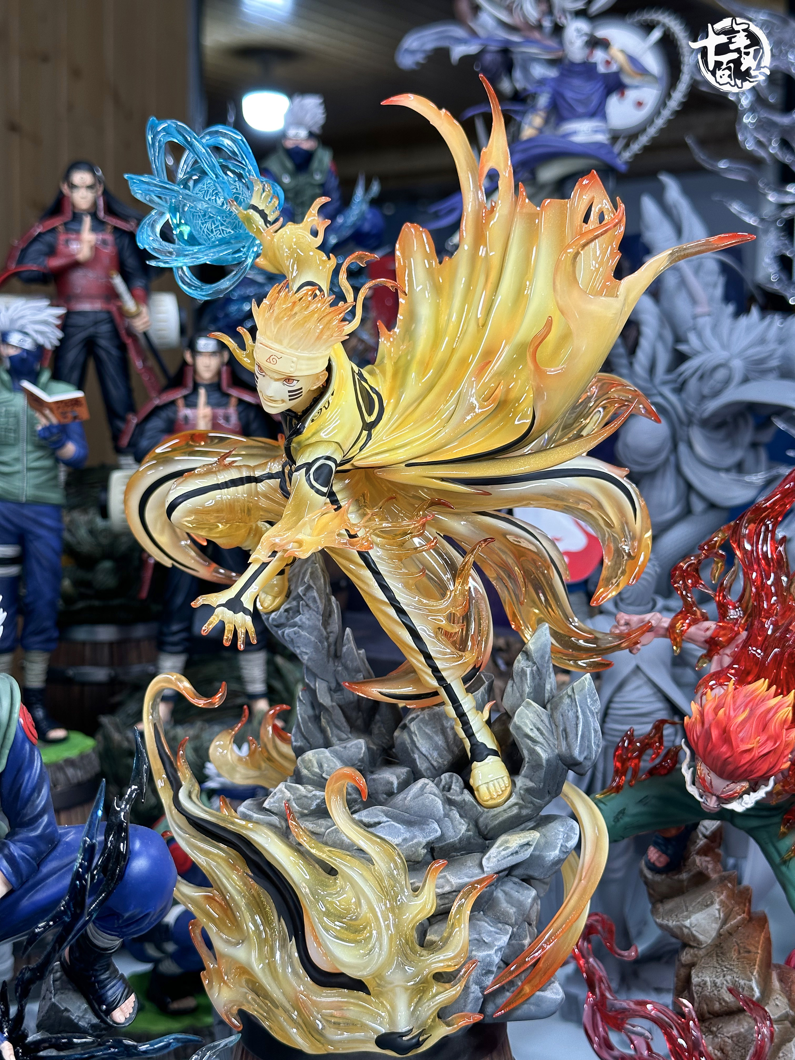 PRE-ORDER Shi Nian Bai Ren Studio - Naruto - Kurama Naruto Statue(GK)