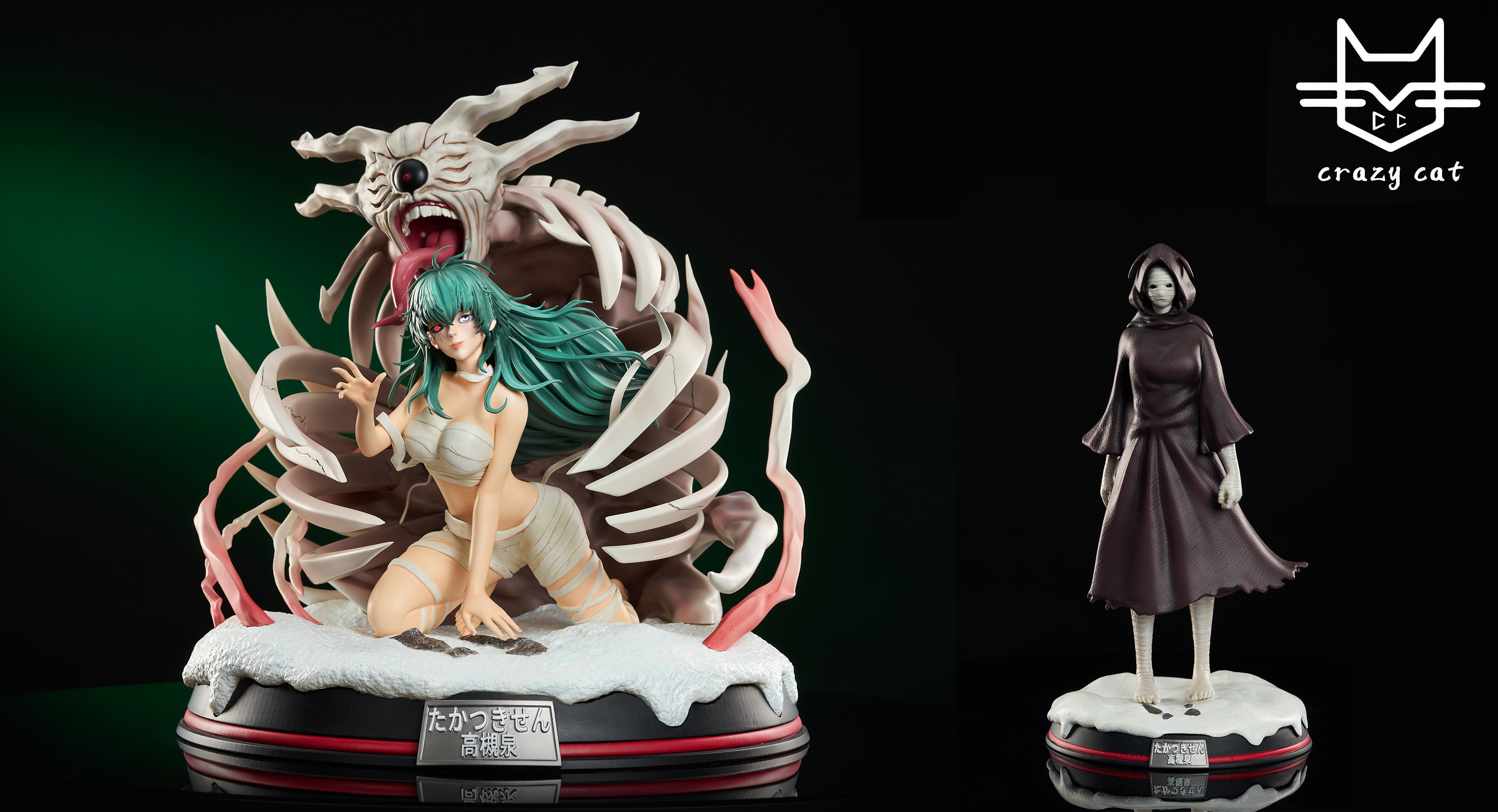 PRE-ORDER Crazy cat Studio - Tokyo Ghoul Sen Takatsuki 1/6 & 1/4 Scale Resin Statue(GK)