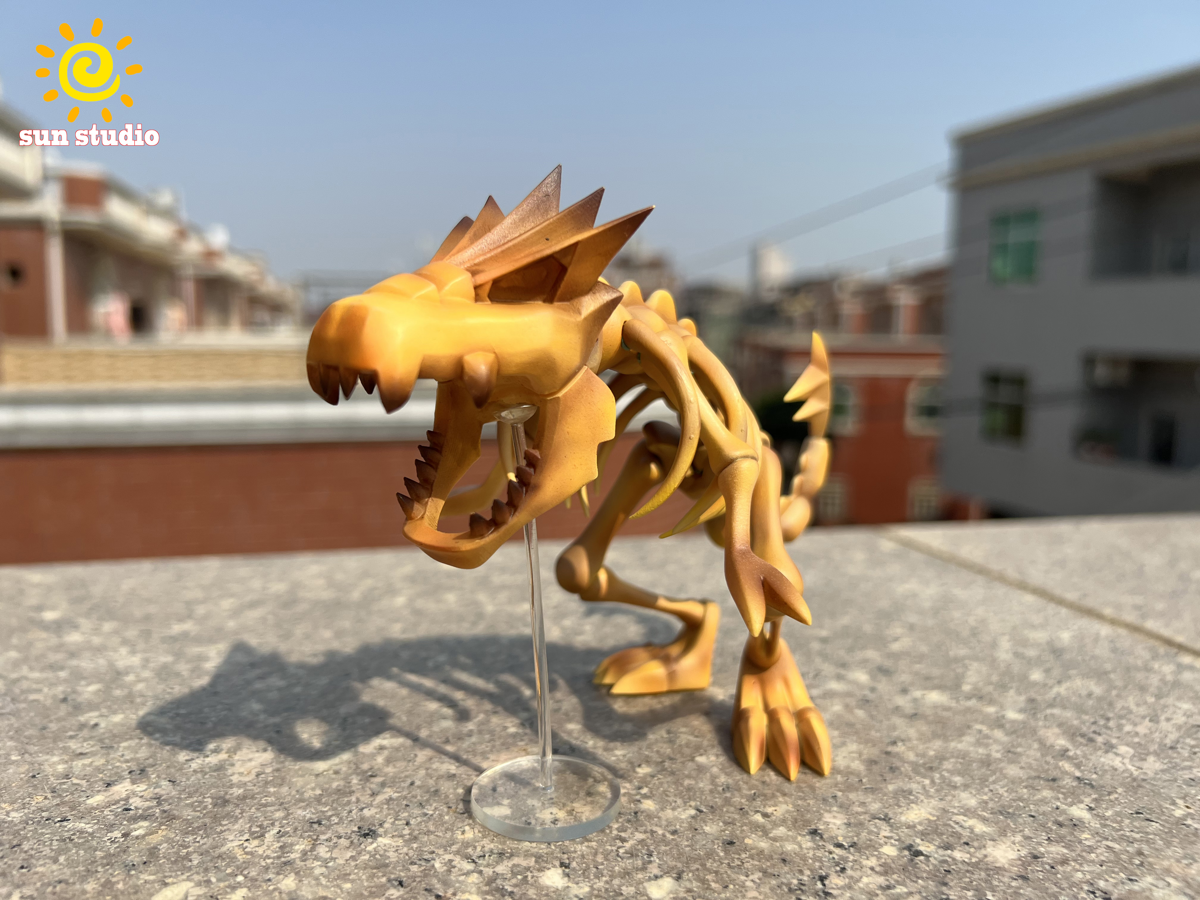 PRE-ORDER Sun Studio Pokemon World Zukan Tyrantrum 1/20 Scale Statue (GK)