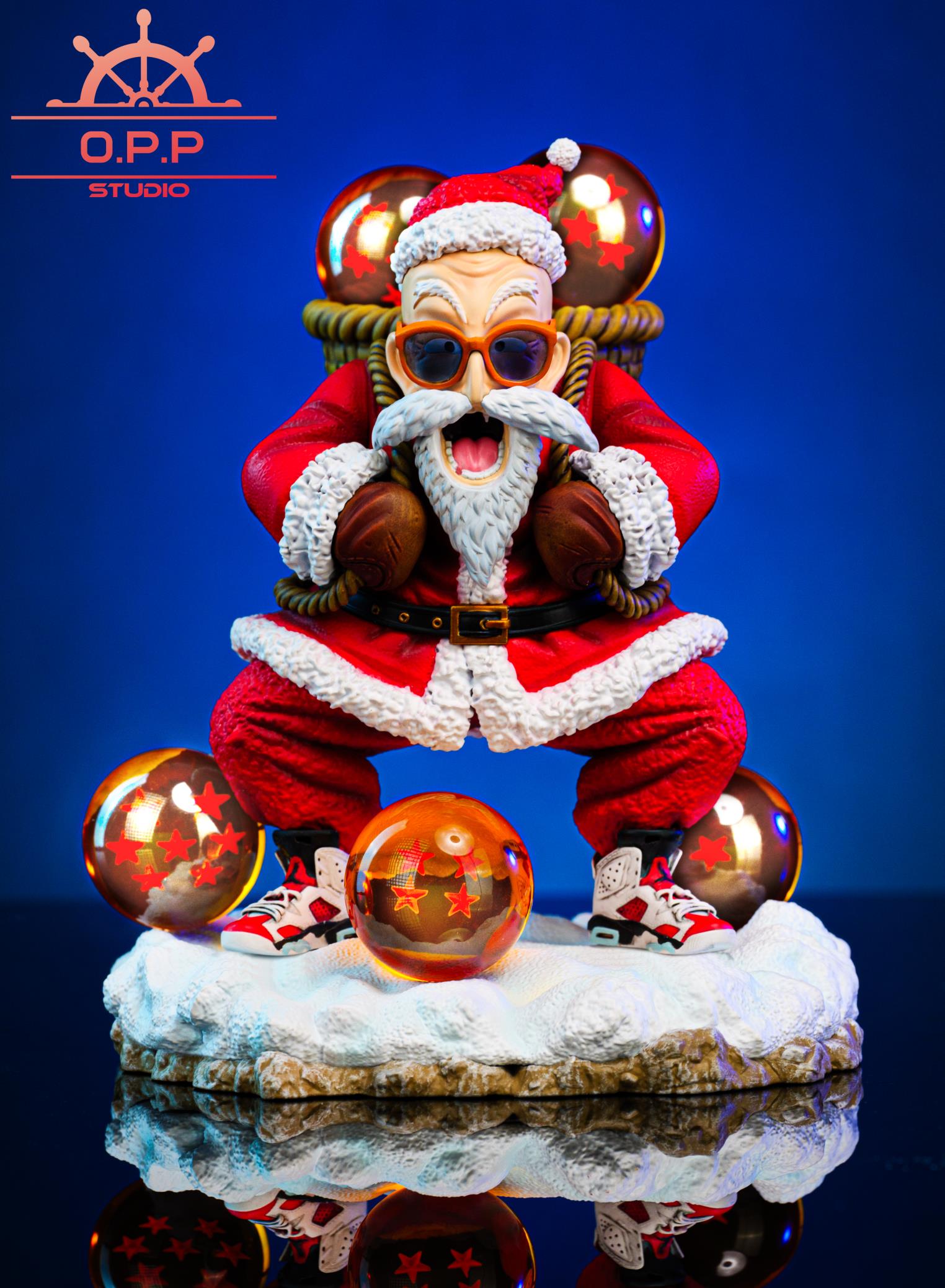 PRE-ORDER OPP Studio - DRAGON BALL Grandpa Christmas Master Roshi Statue(GK)
