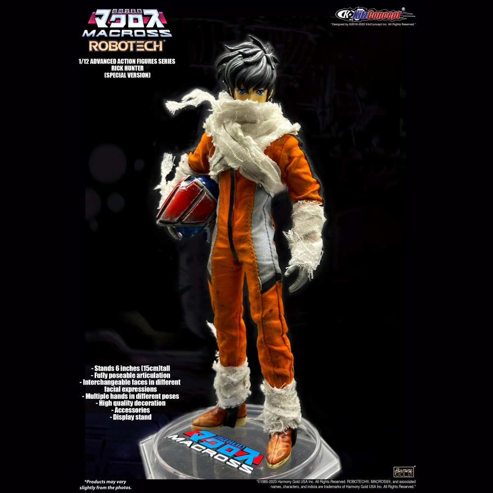 PRE-ORDER Kitzconcept Studio The Super Dimension Fortress Macross RICK 1/12 Action Figure