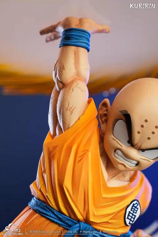 PRE-ORDER Clouds Studio - DRAGON BALL Krillin Kienzan Anime & Manga 1/6 & 1/4 Statue(GK)
