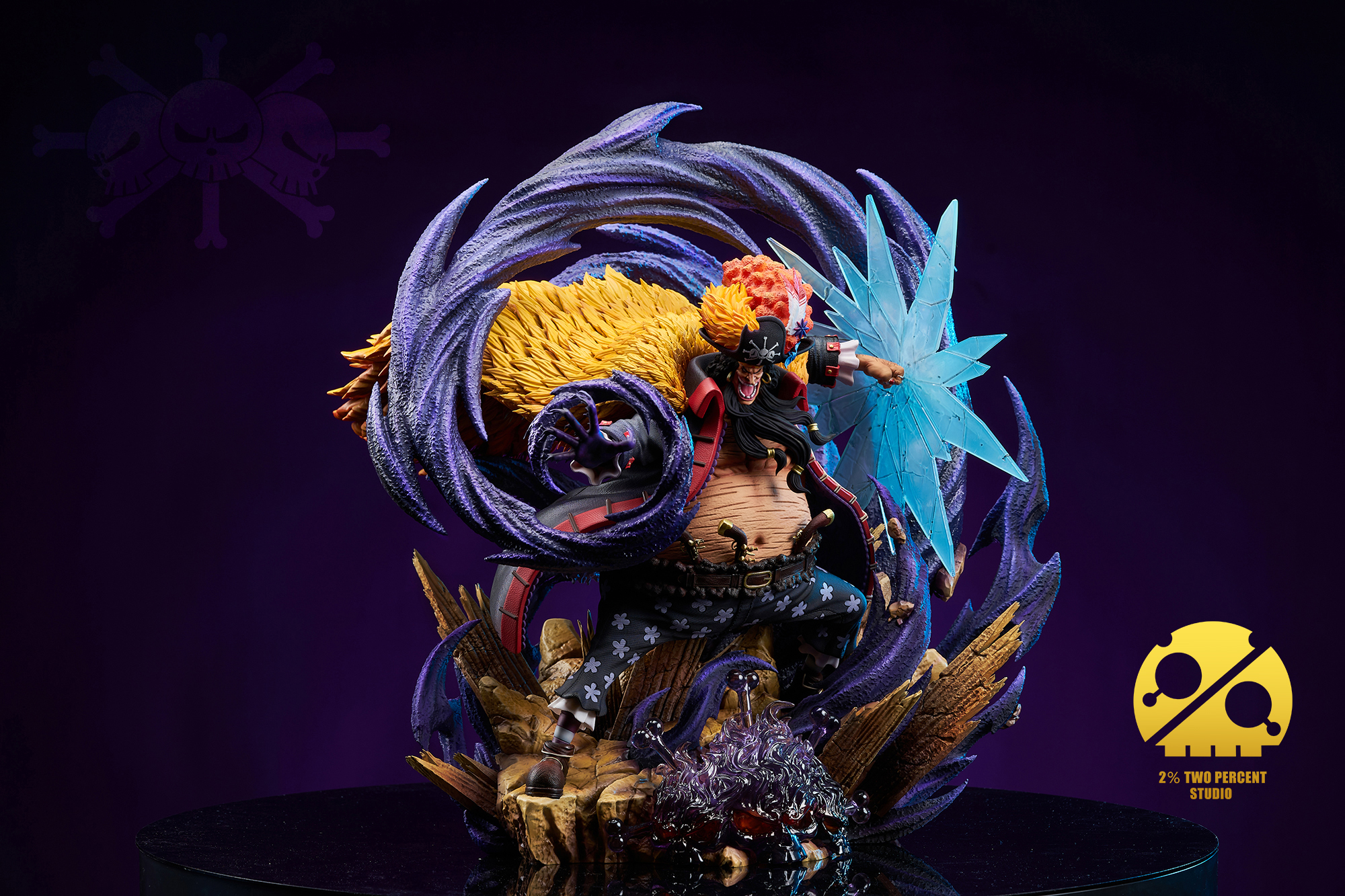 PRE-ORDER 2% Studio - One Piece Four Emperors #1 Blackbeard Marshall D. Teach Statue(GK)