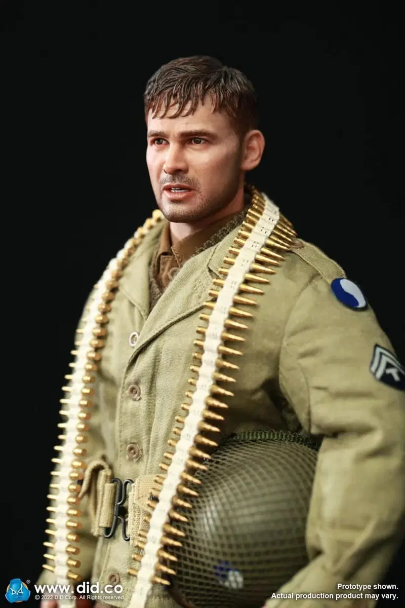 IN-STOCK DID Military WWII US 29th Infantry Technician Corporal Upham A80156 1/6 Action Figure
