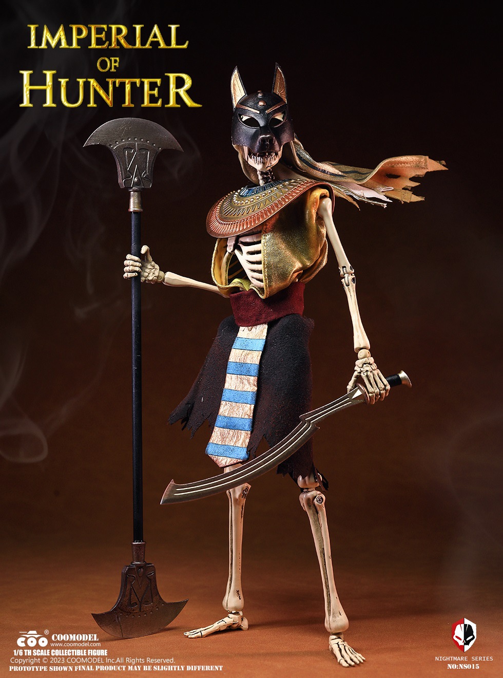PRE-ORDER COOMODEL DIECAST ALLOY NIGHTMARE SERIES - IMPERIAL HUNTER ( NS015 ) 1/12 Action Figure