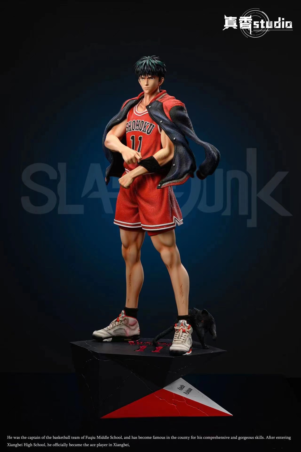 PRE-ORDER ZX Studio SLAM DUNK Kaede Rukawa with LED 1/6 & 1/4 Scale Statue(GK)