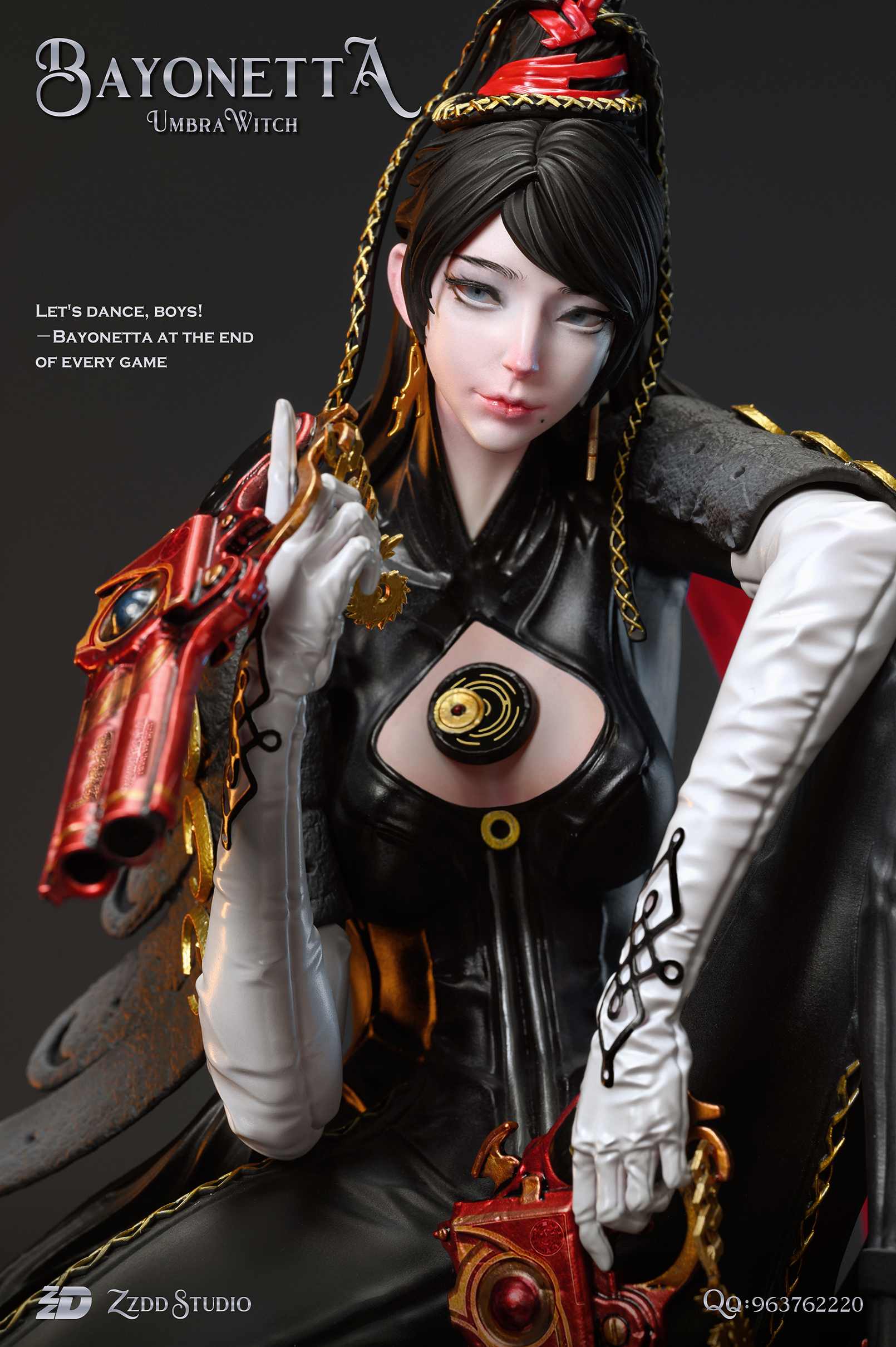 【Pre-order】1/4 Scale Umbra Witch Bayonetta - Bayonetta Resin Statue - ZZDD Studios